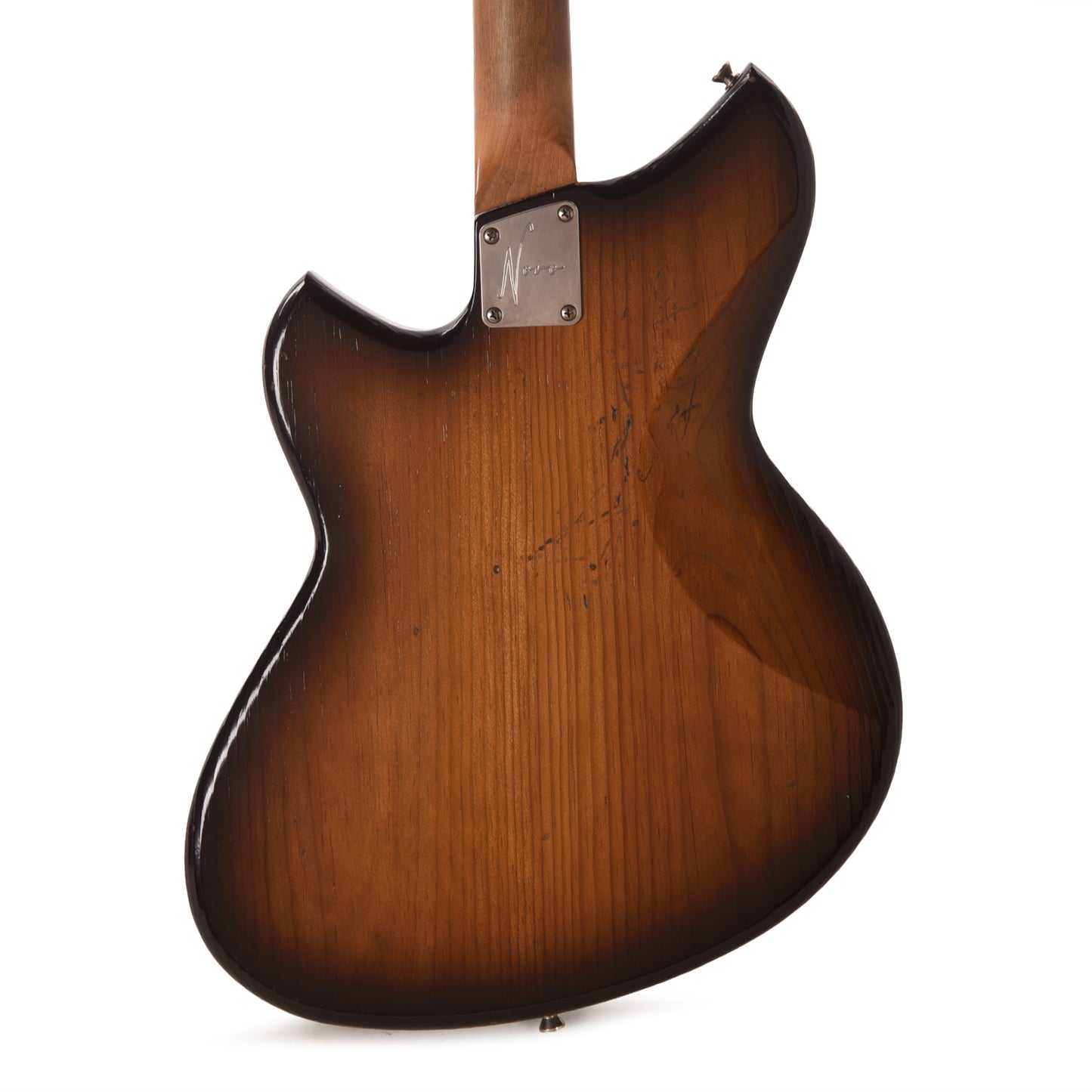 Novo Serus J Amber Burst Light Distress w/ Fralin P-90 Pickups Electric Guitars