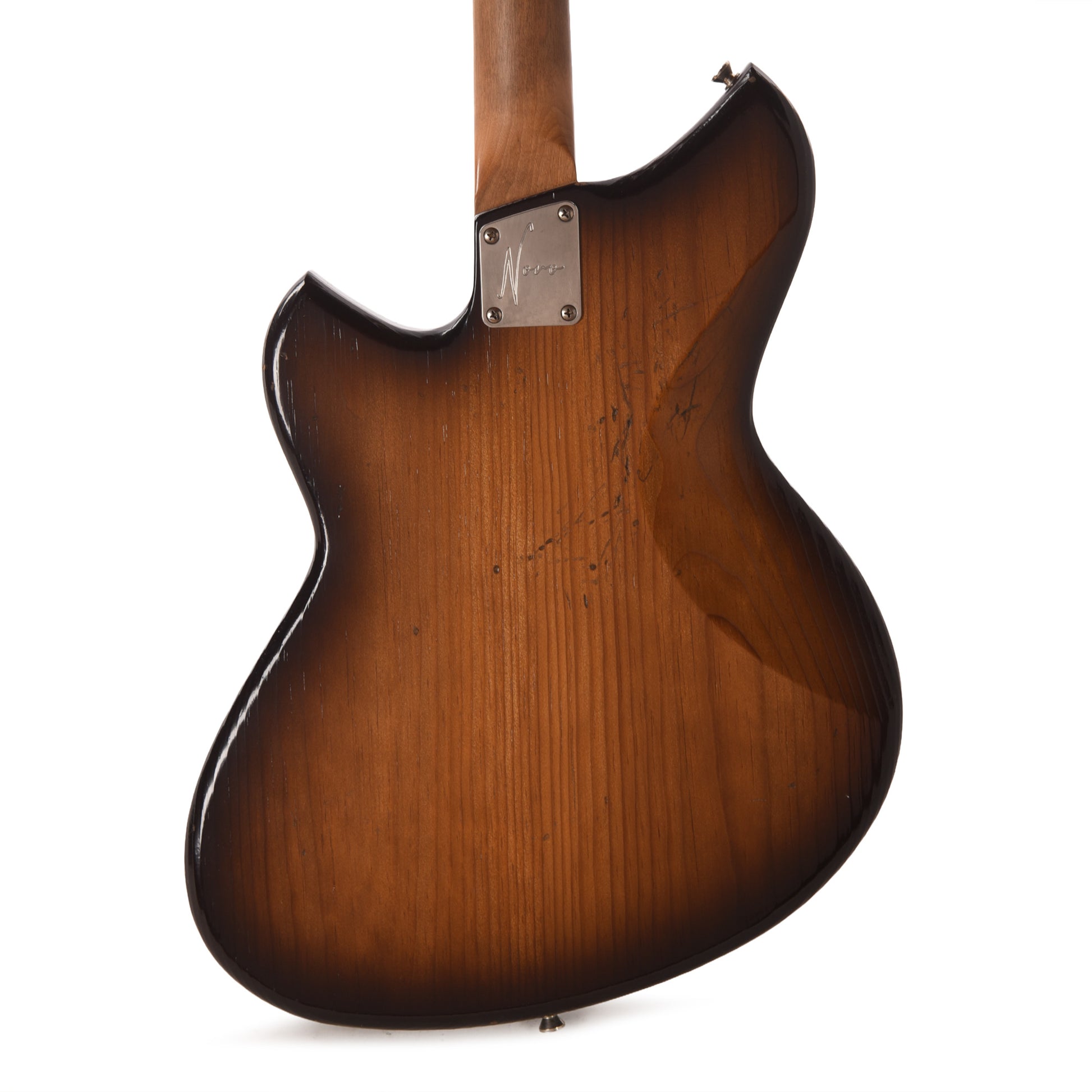 Novo Serus J Amber Burst Light Distress w/ Fralin P-90 Pickups Electric Guitars