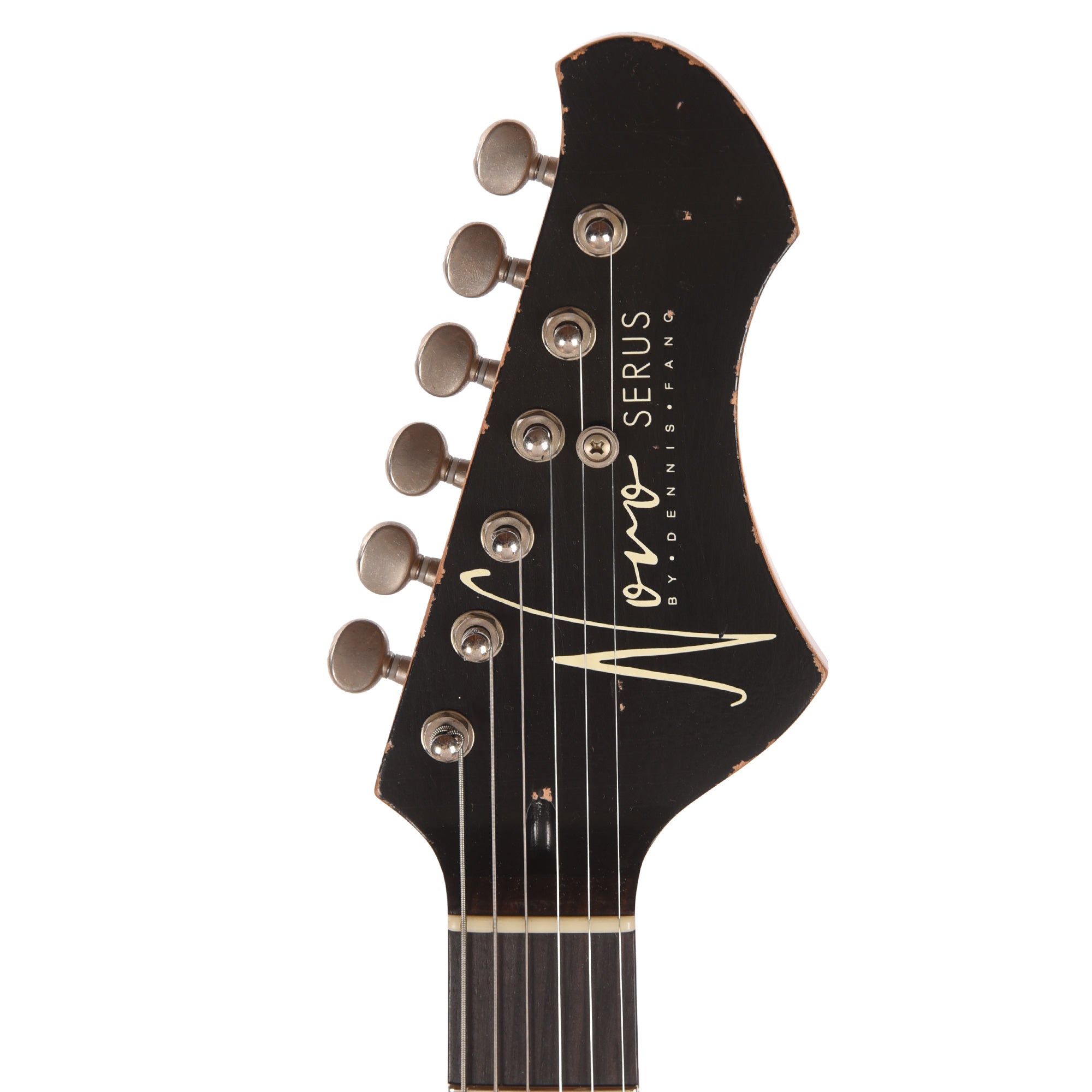 Novo Serus J Bull Black Medium Distress w/ Fralin P-90 Pickups Electric Guitars