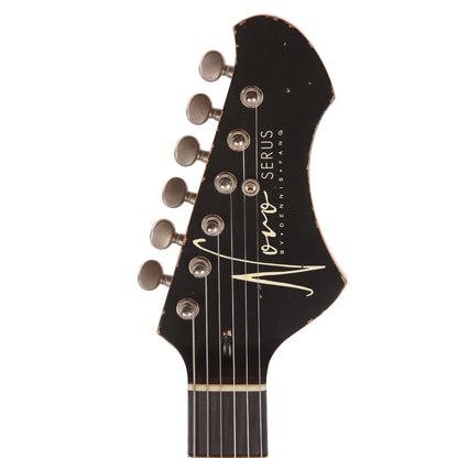 Novo Serus J Bull Black Medium Distress w/ Fralin P-90 Pickups Electric Guitars