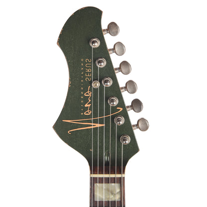Novo Serus J Cadillac Green Light Distress w/ Fralin P-90 Pickups Left-Handed Electric Guitars