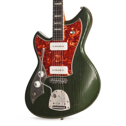 Novo Serus J Cadillac Green Light Distress w/ Fralin P-90 Pickups Left-Handed Electric Guitars