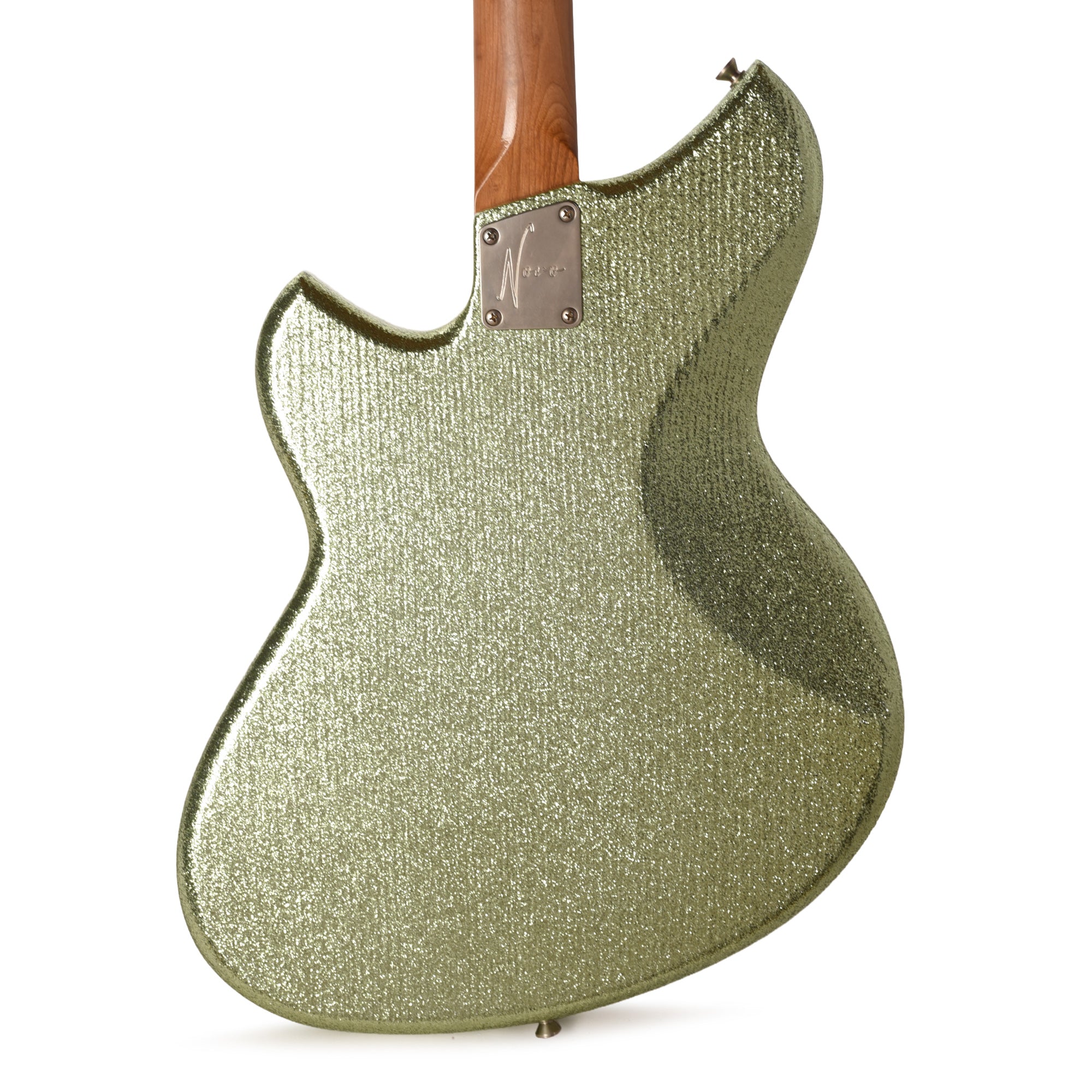 Novo Serus J Coke Bottle Green Sparkle Extra Light Distress w/ Fralin P-90 Pickups Electric Guitars
