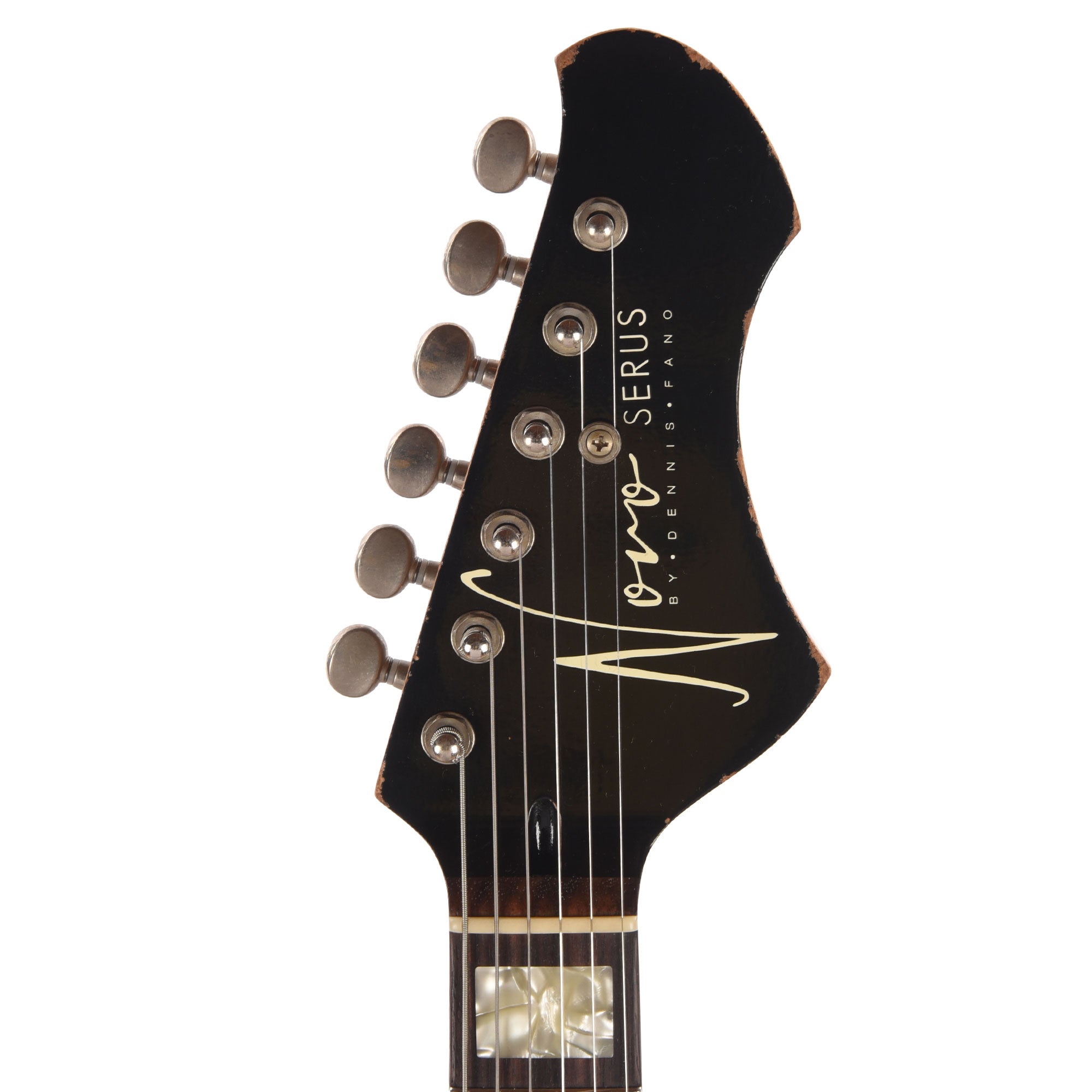 Novo Serus J Harmony Burst Medium Distress w/ Lollar Gold Foil Pickups Electric Guitars