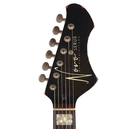 Novo Serus J Harmony Burst Medium Distress w/ Lollar Gold Foil Pickups Electric Guitars