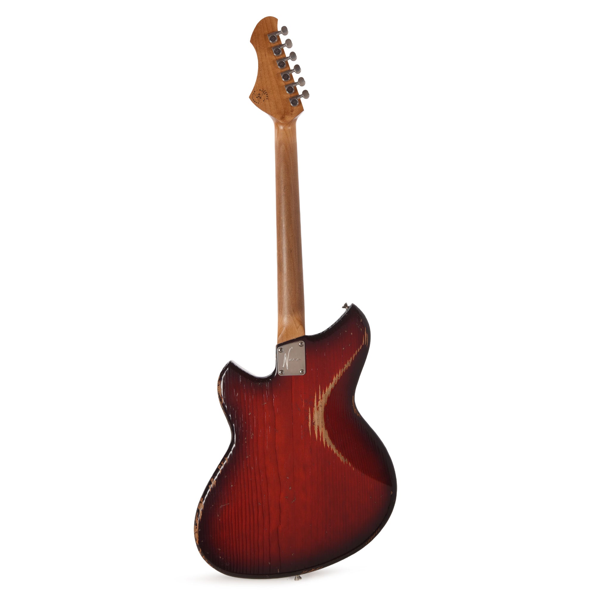 Novo Serus J Harmony Burst Medium Distress w/ Lollar Gold Foil Pickups Electric Guitars