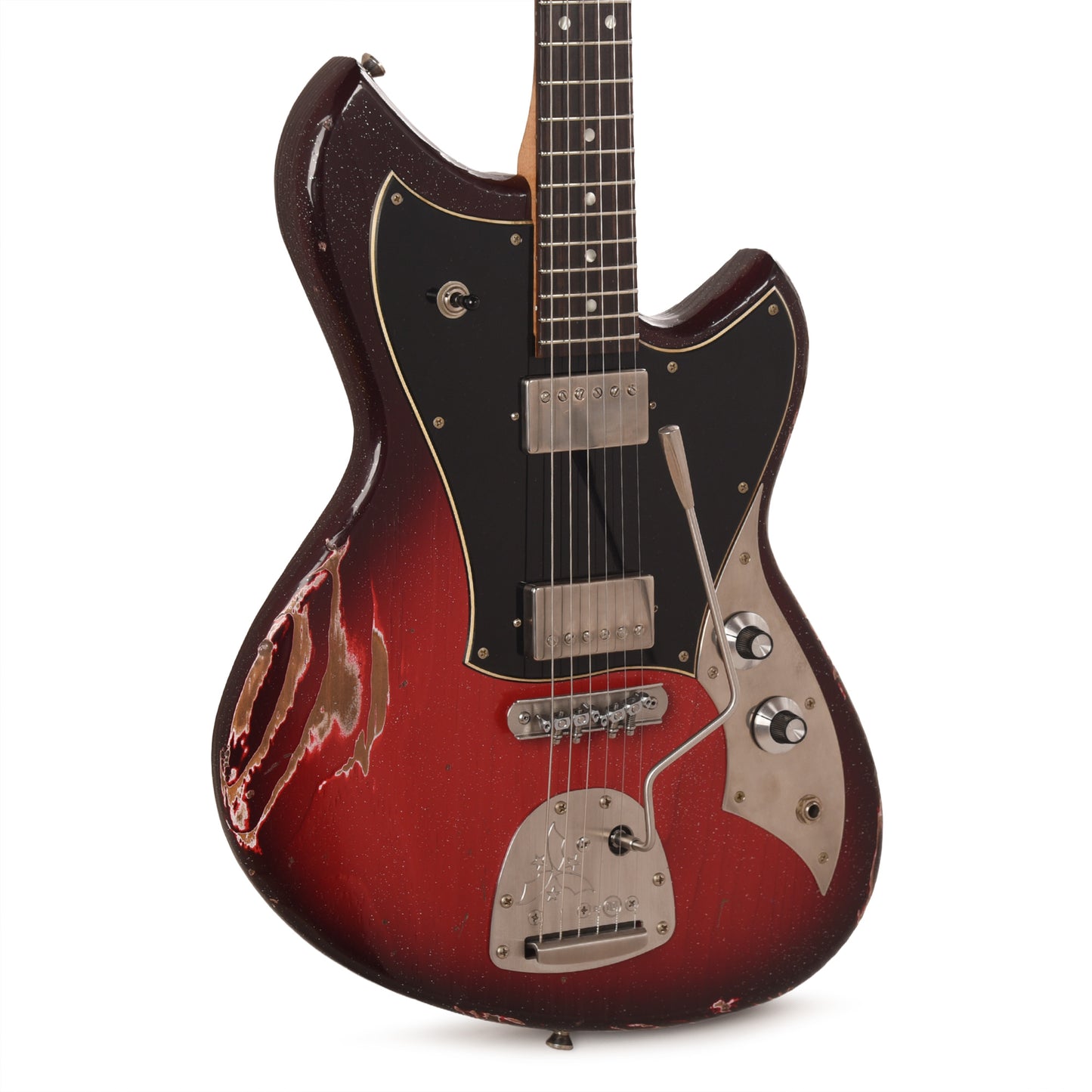 Novo Serus J HH Silvertone Burst Medium Distress w/ Fralin Modern PAF Pickups Electric Guitars
