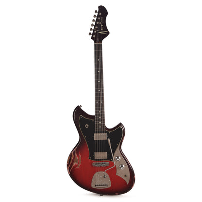Novo Serus J HH Silvertone Burst Medium Distress w/ Fralin Modern PAF Pickups Electric Guitars