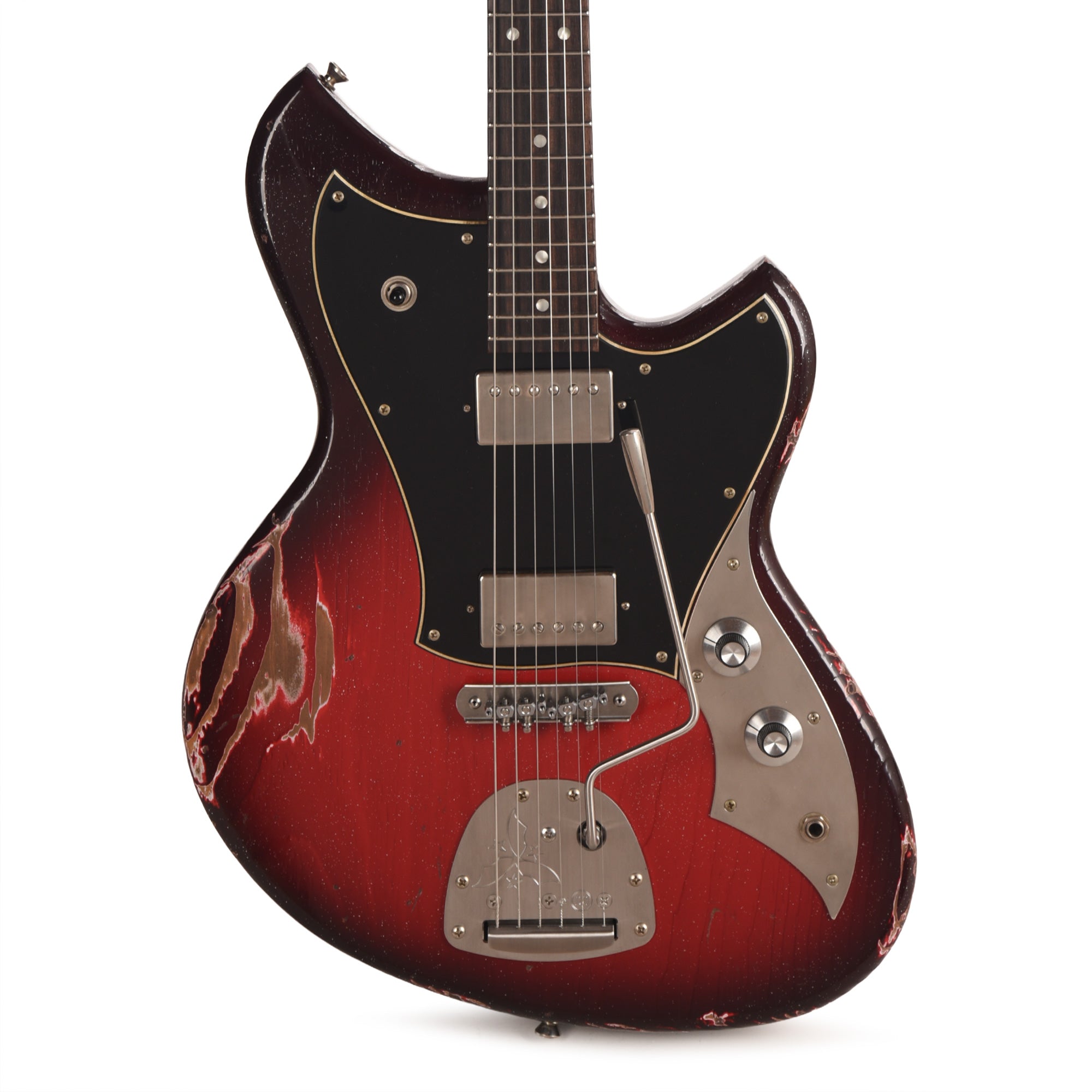 Novo Serus J HH Silvertone Burst Medium Distress w/ Fralin Modern PAF Pickups Electric Guitars