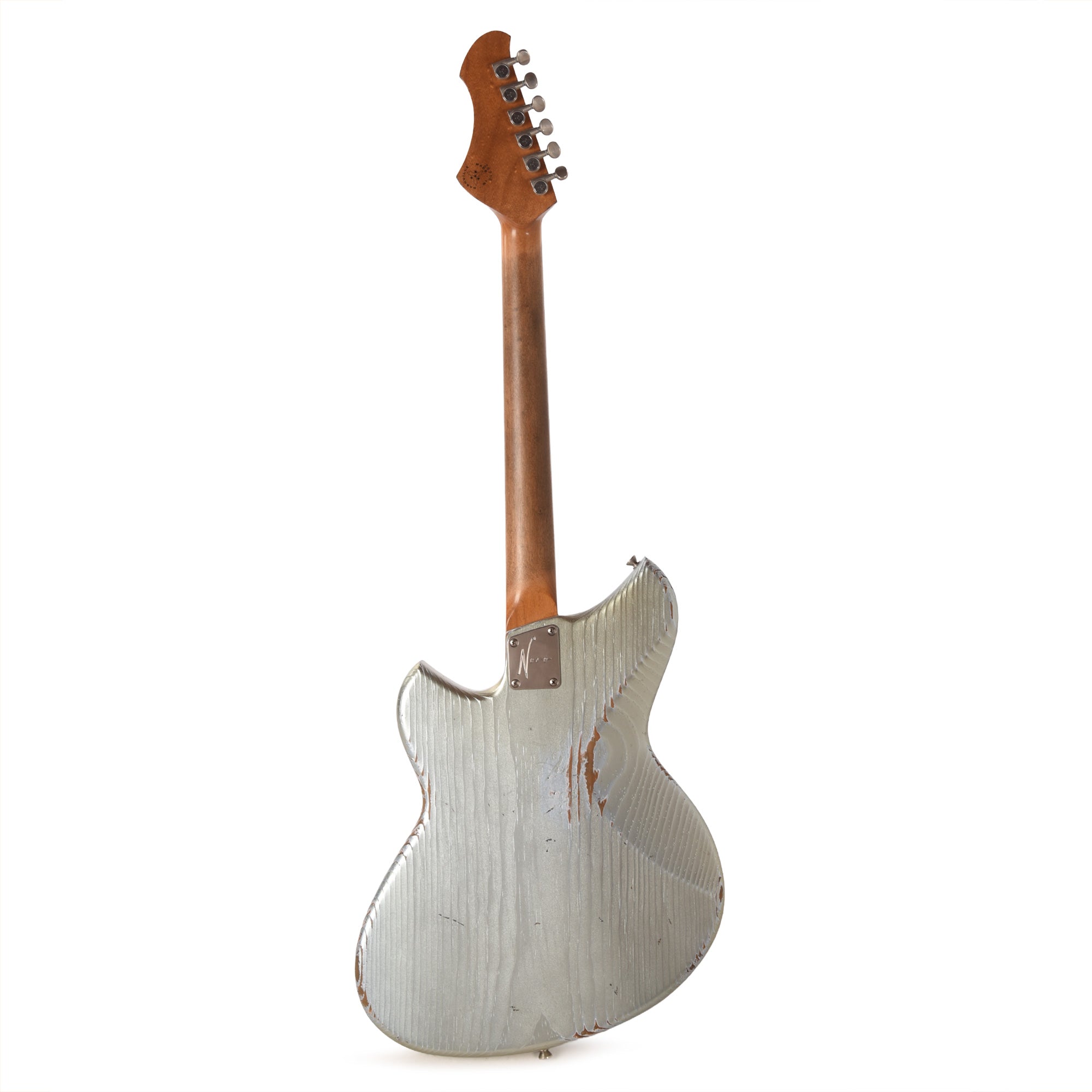 Novo Serus J Ice Blue Metallic Medium Distress w/ Fralin P-90 Pickups Electric Guitars