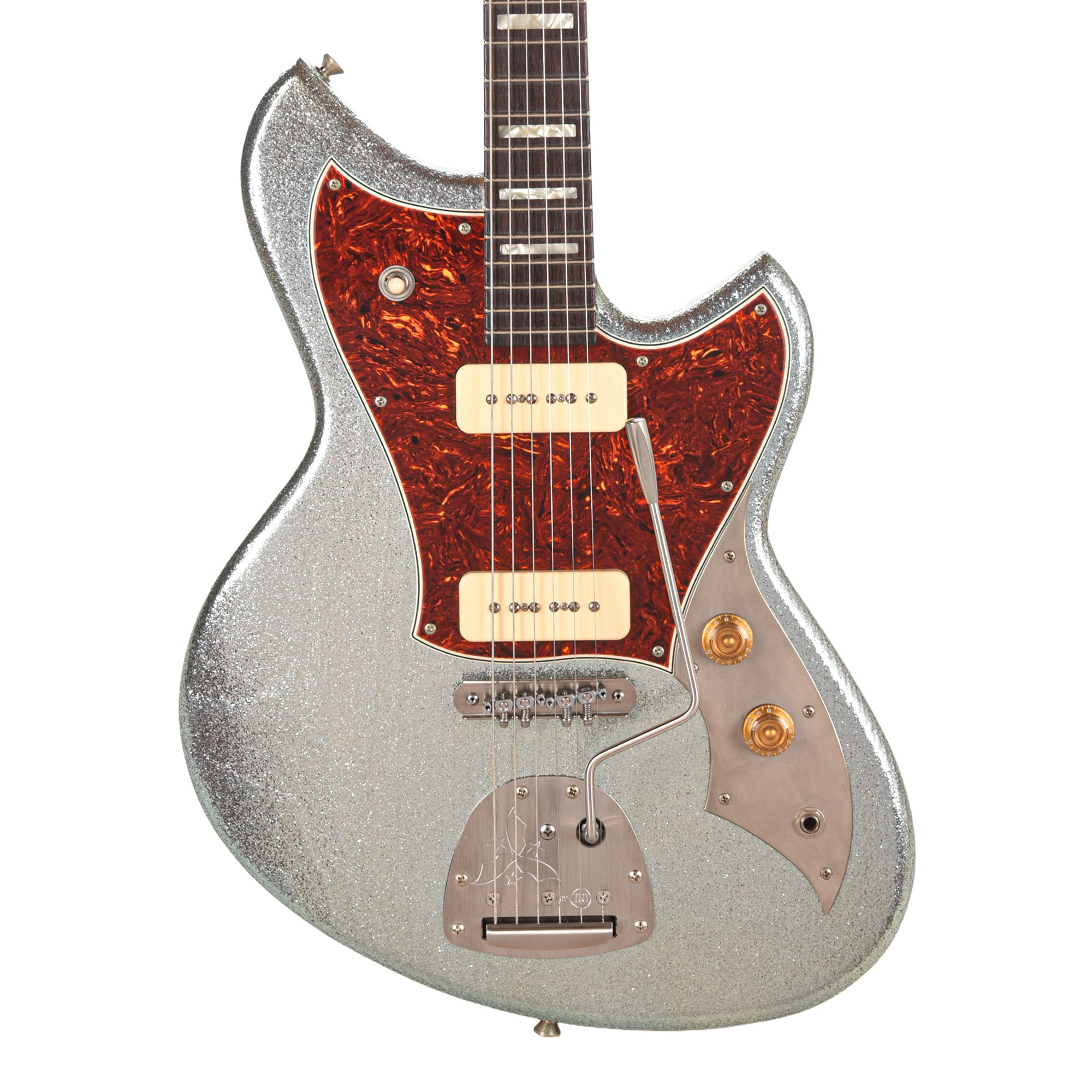 Novo Serus J Ice Blue Metallic Sparkle Extra Light Distress w/ Fralin P-90 Pickups Electric Guitars
