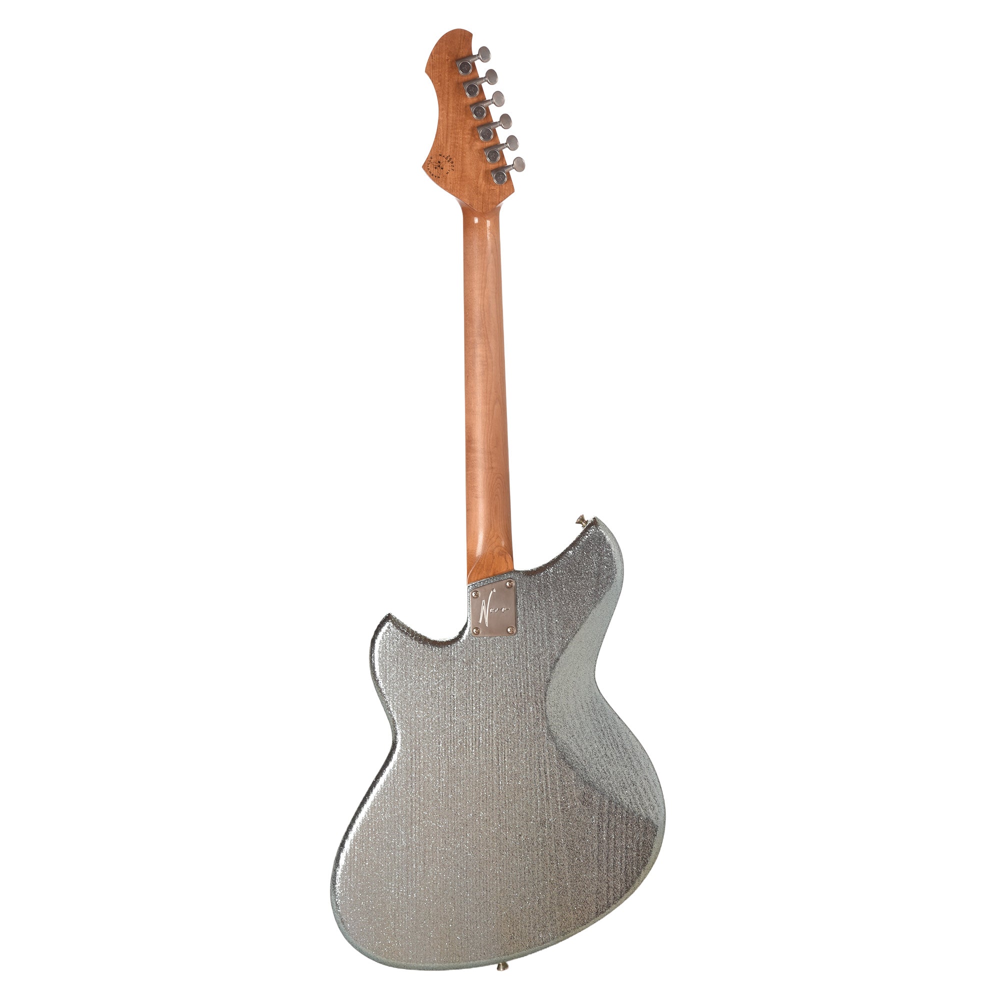 Novo Serus J Ice Blue Metallic Sparkle Extra Light Distress w/ Fralin P-90 Pickups Electric Guitars