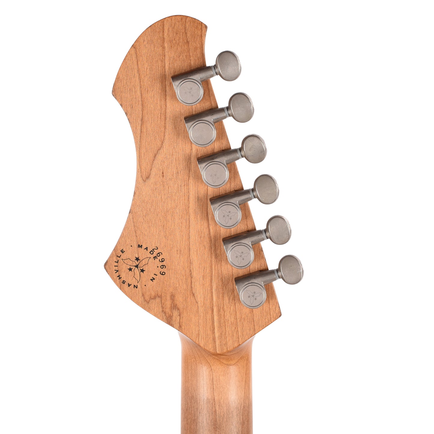 Novo Serus J Lake Como Blue Light Distress w/ Fralin Hum-Cancelling Alnico P-90 Pickups Electric Guitars