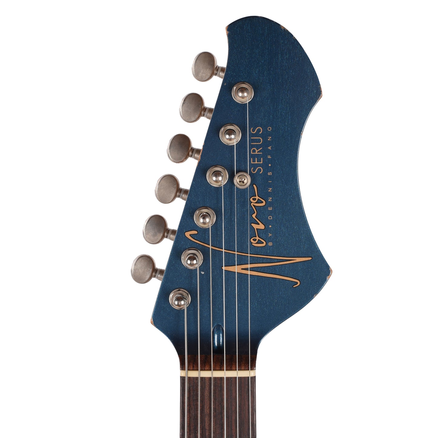 Novo Serus J Lake Como Blue Light Distress w/ Fralin Hum-Cancelling Alnico P-90 Pickups Electric Guitars