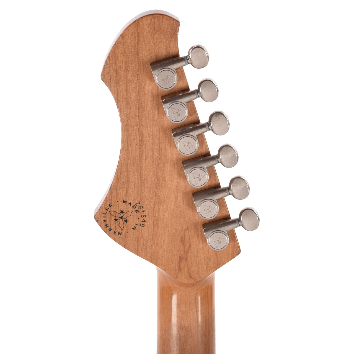 Novo Serus J Pelham Burst Light Distress w/ Lollar P-90 Pickups Electric Guitars