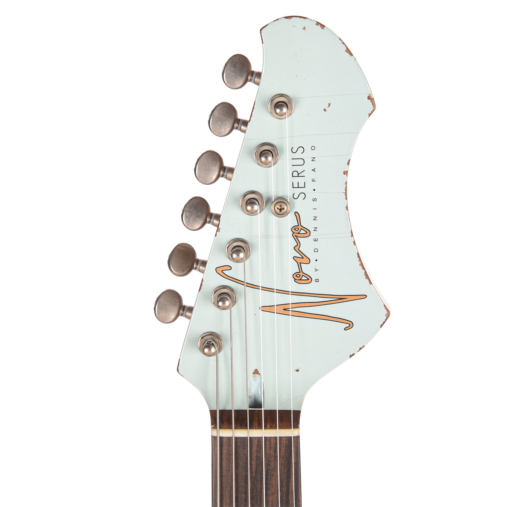 Novo Serus J Sonic Blue Medium Distress w/ Lollar 50's Wind P-90 Pickups Electric Guitars