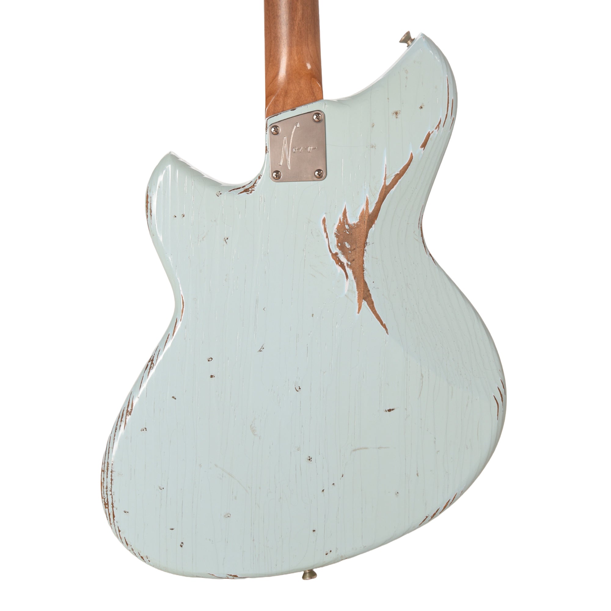 Novo Serus J Sonic Blue Medium Distress w/ Lollar 50's Wind P-90 Pickups Electric Guitars