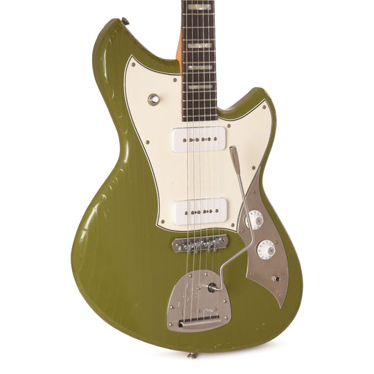 Novo Serus J Uffington Green Light Distress w/ Fralin P-90 Pickups Electric Guitars