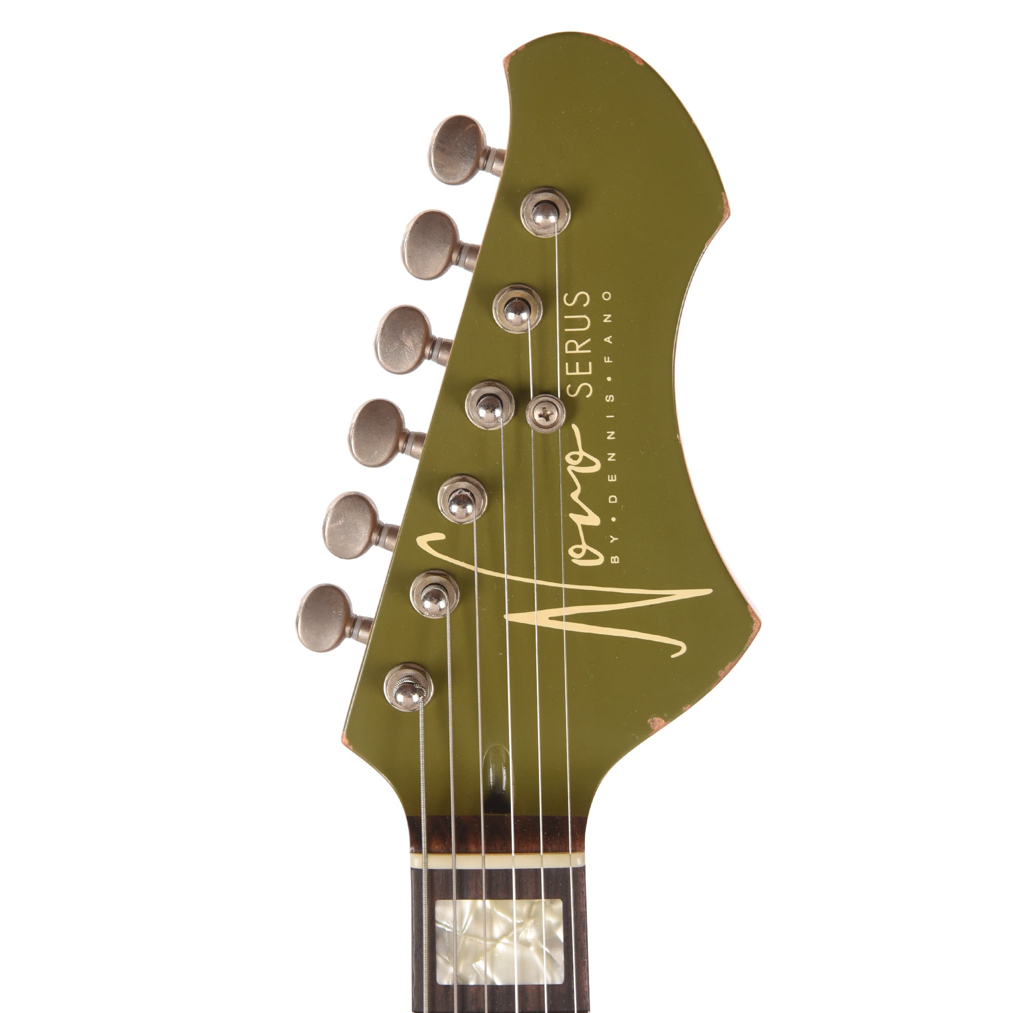 Novo Serus J Uffington Green Light Distress w/ Fralin P-90 Pickups Electric Guitars