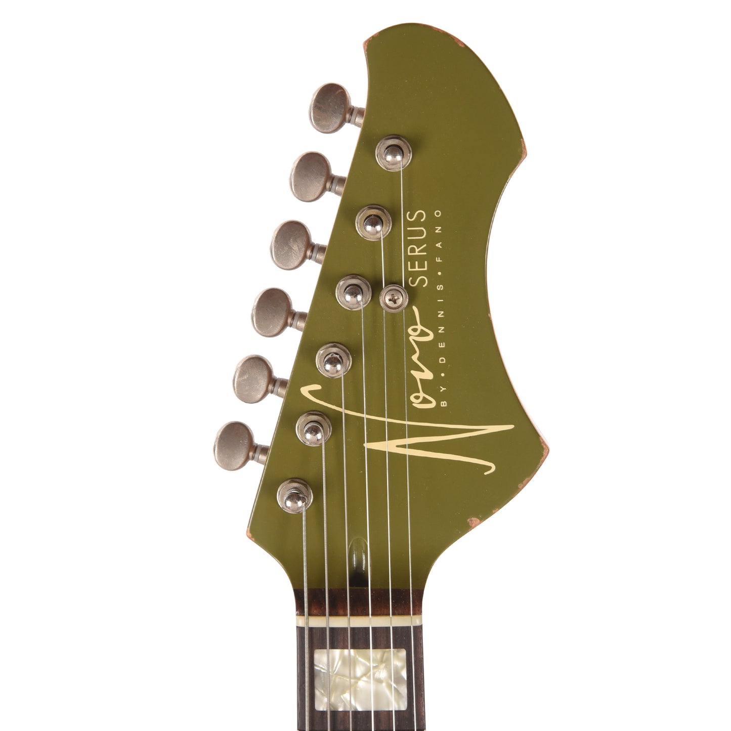 Novo Serus J Uffington Green Light Distress w/ Fralin P-90 Pickups Electric Guitars