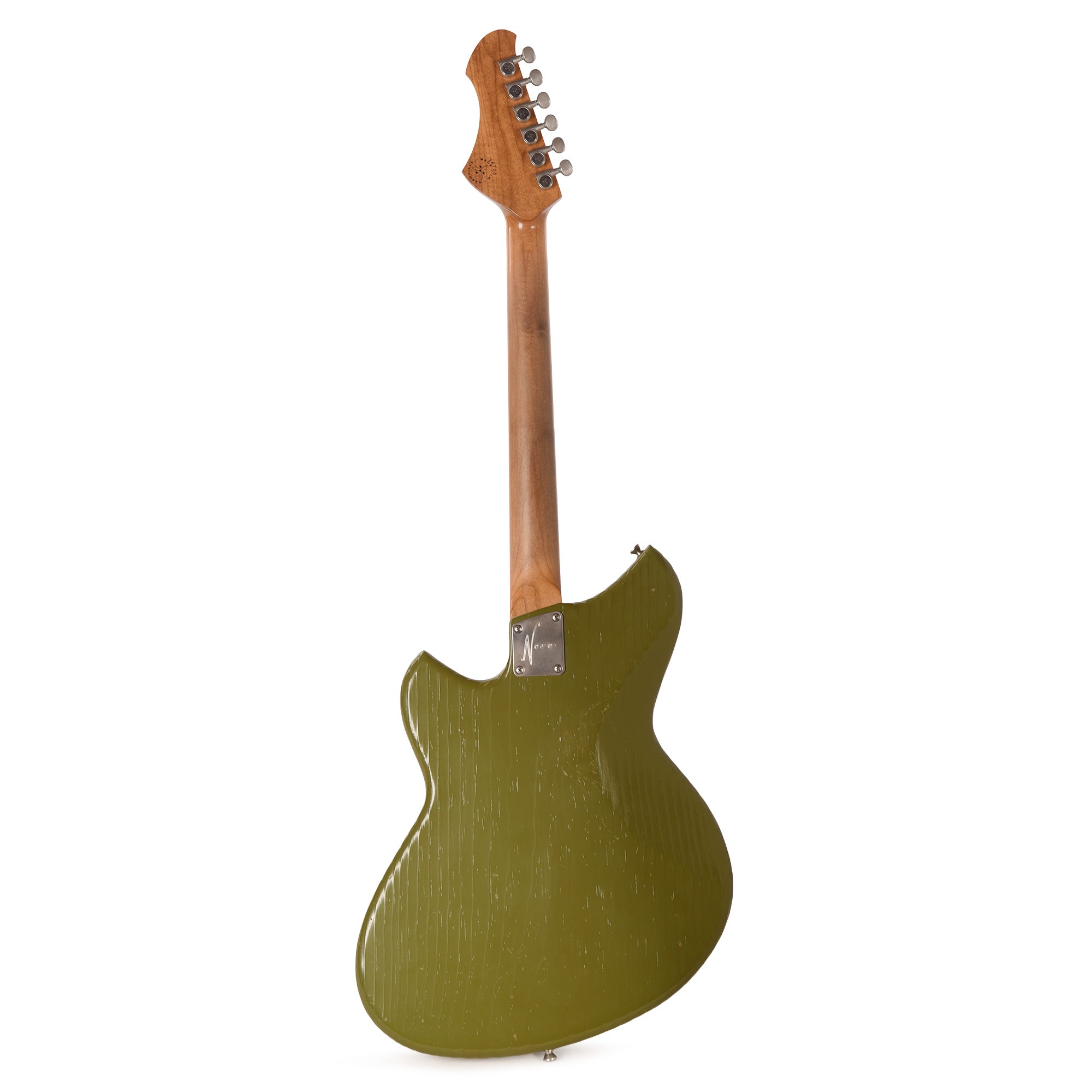 Novo Serus J Uffington Green Light Distress w/ Fralin P-90 Pickups Electric Guitars