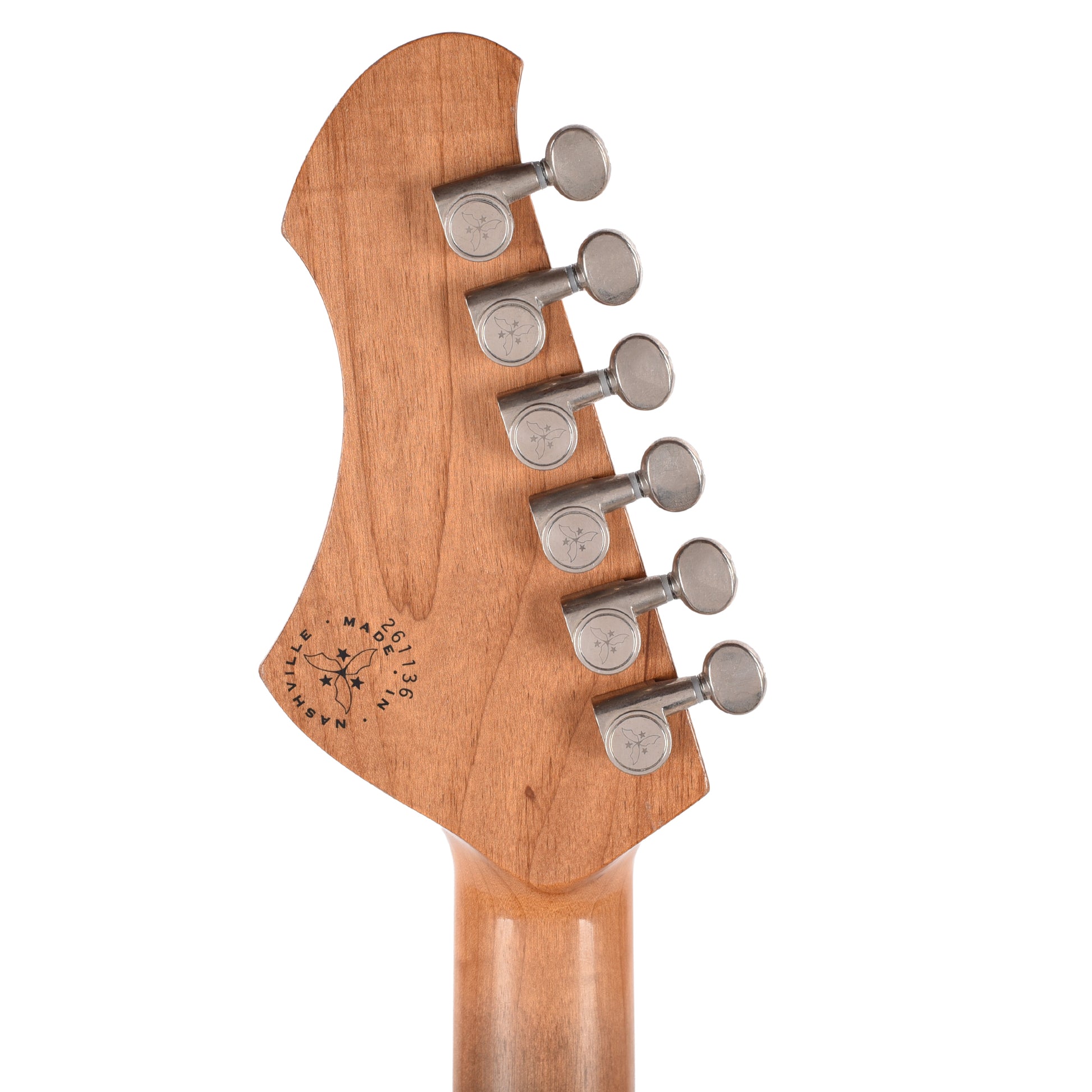 Novo Serus J Wrapped in Grey Light Distress w/ Fralin Hum Cancelling Alnico P-90 Pickups Electric Guitars