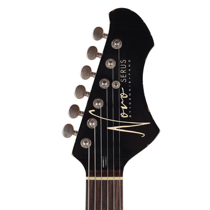 Novo Serus J Wrapped in Grey Light Distress w/ Fralin Hum Cancelling Alnico P-90 Pickups Electric Guitars