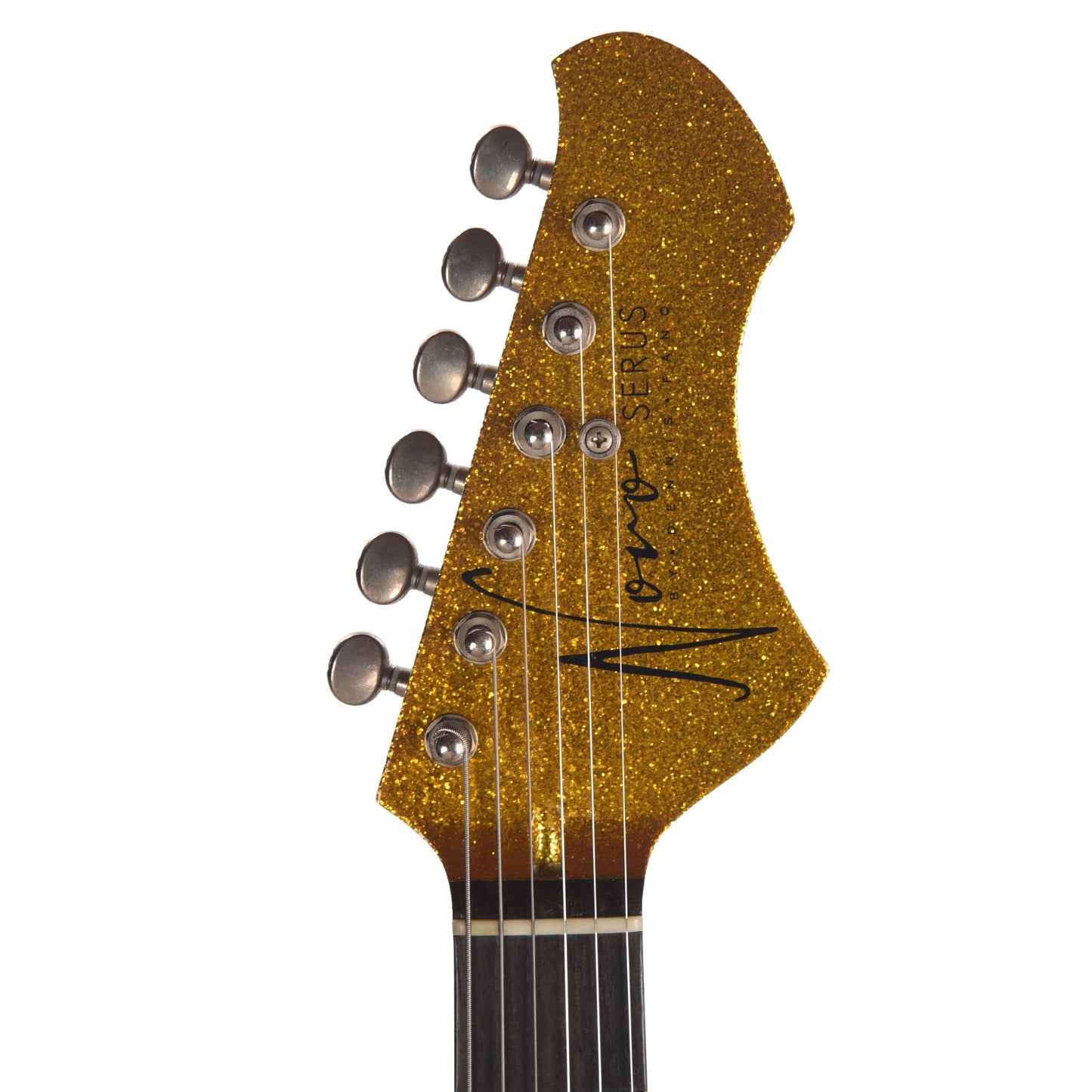 Novo Serus J Your Gold Dress Sparkle Extra Light Distress w/ Fralin P-90 Pickups Electric Guitars
