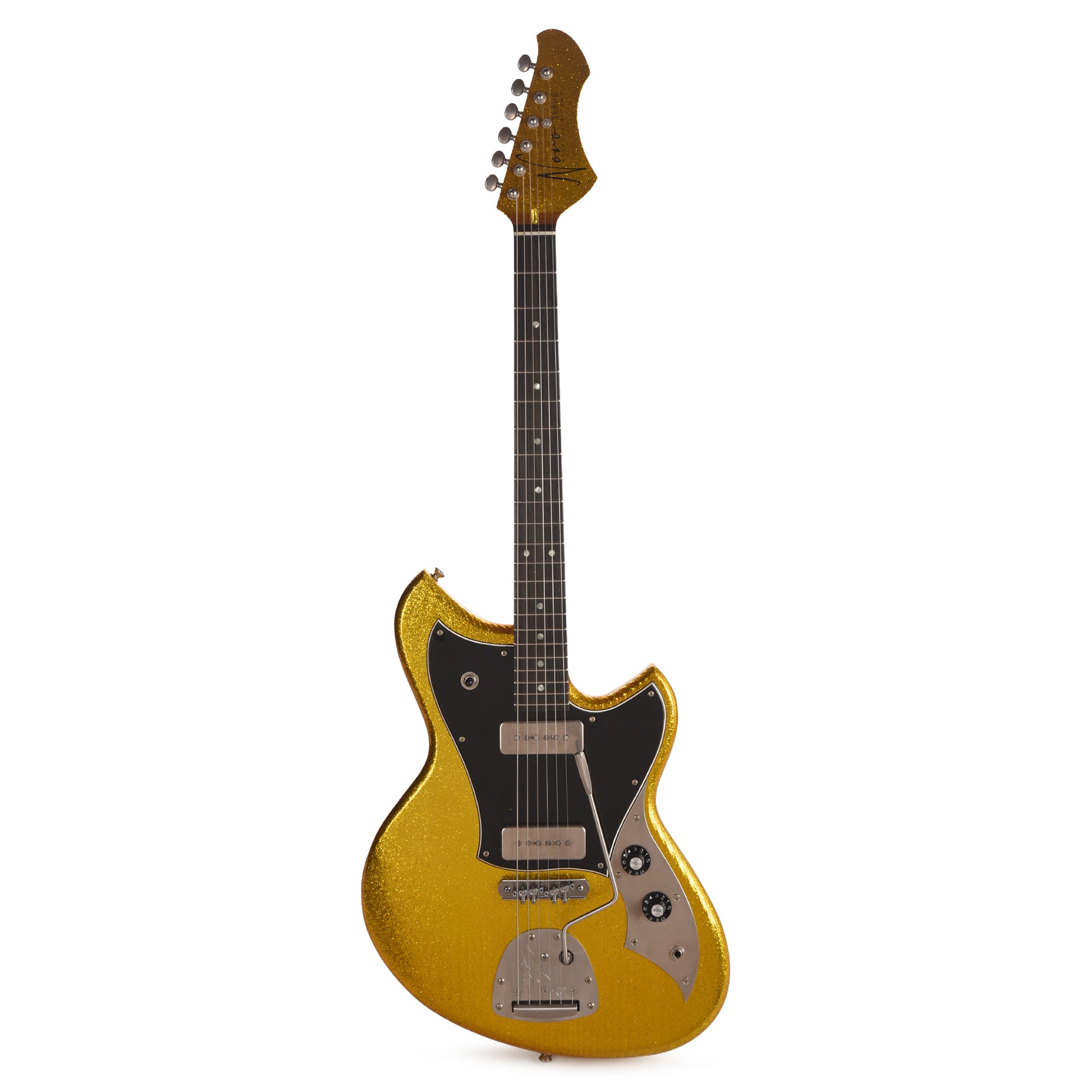 Novo Serus J Your Gold Dress Sparkle Extra Light Distress w/ Fralin P-90 Pickups Electric Guitars