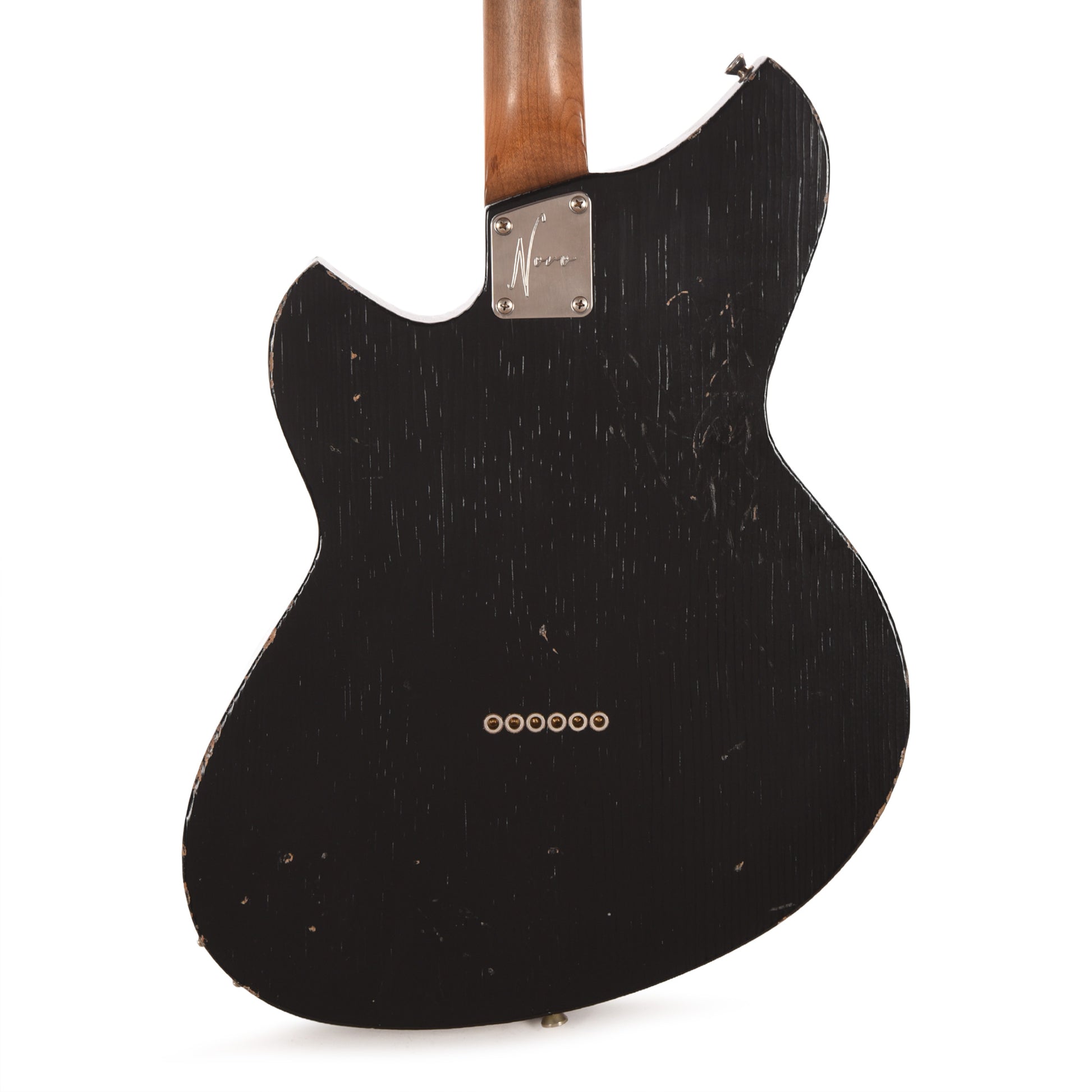 Novo Serus T Nucleus Bull Black Light Distress w/ Fralin High Output Tele & Fralin P-45 Pickups Electric Guitars