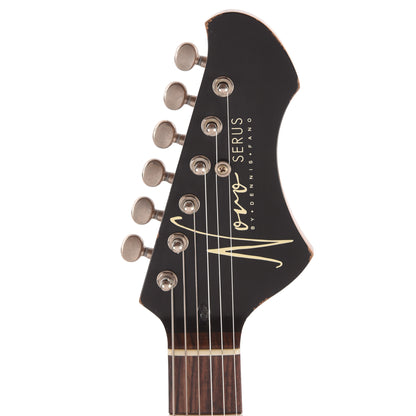 Novo Serus T Nucleus Bull Black Light Distress w/ Fralin High Output Tele & Fralin P-45 Pickups Electric Guitars