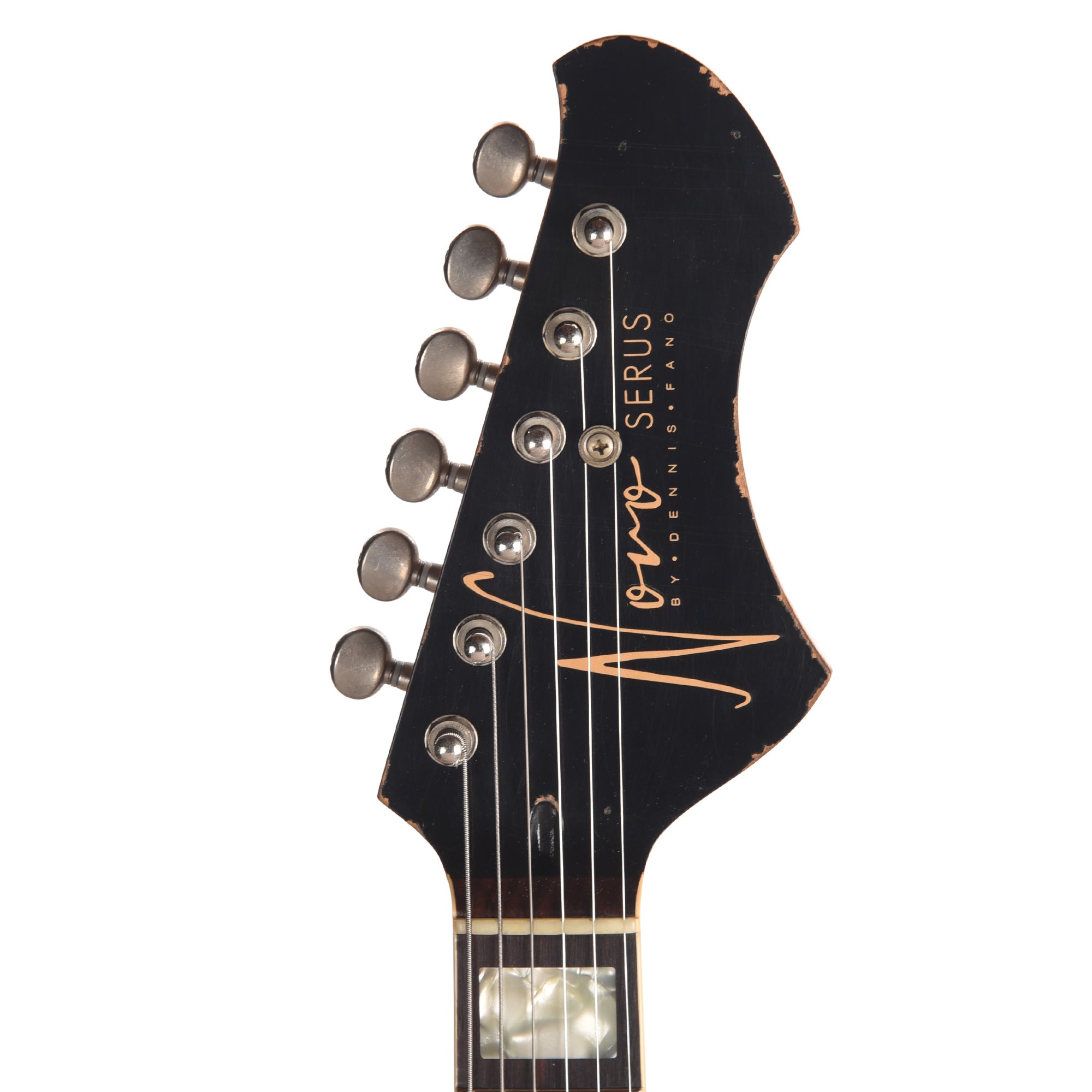 Novo Serus TC Gold Top Gold Medium Distress w/ Fralin Pure PAF Pickups Electric Guitars