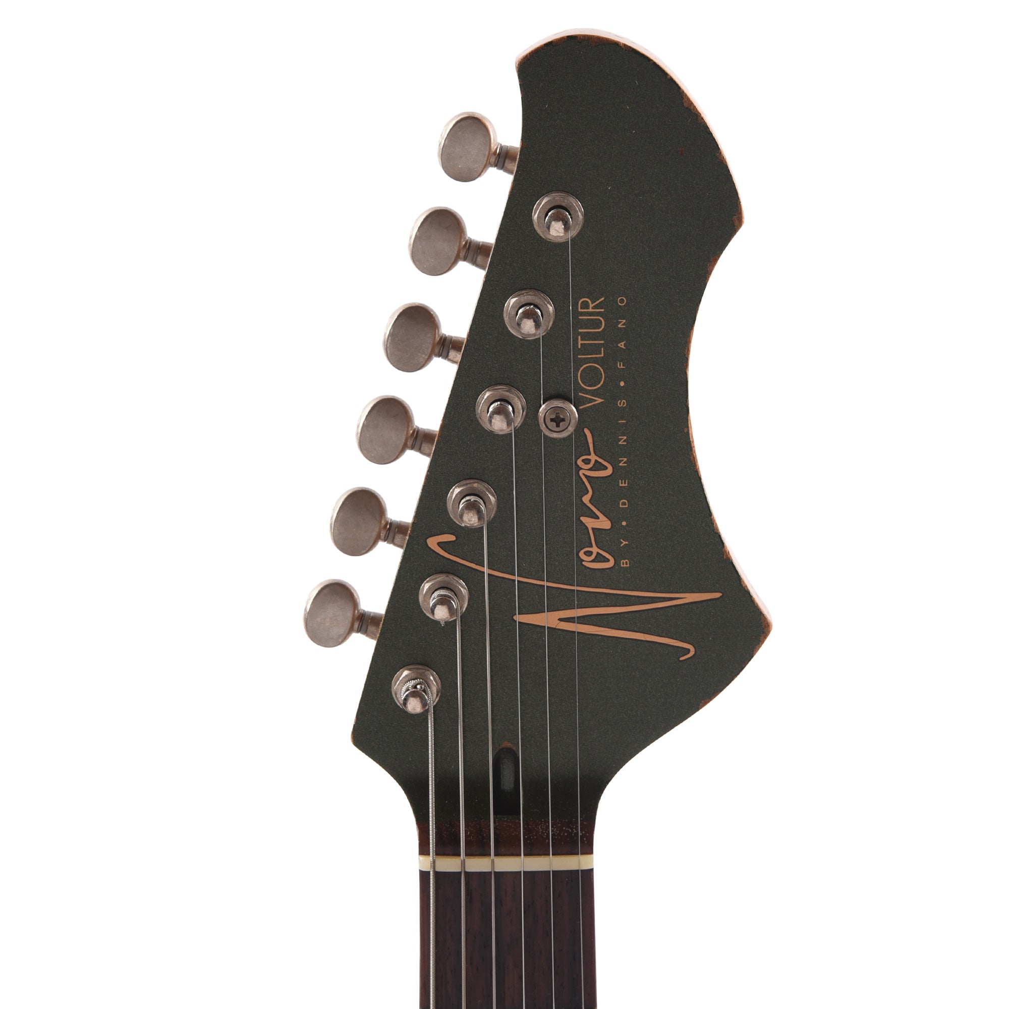 Novo Voltur J Cadillac Green over '64 3-Tone Burst Medium Distress w/ Lollar Gold Foil Electric Guitars