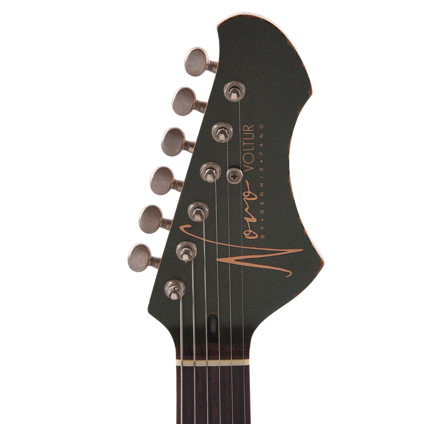 Novo Voltur J Cadillac Green over '64 3-Tone Burst Medium Distress w/ Lollar Gold Foil Electric Guitars