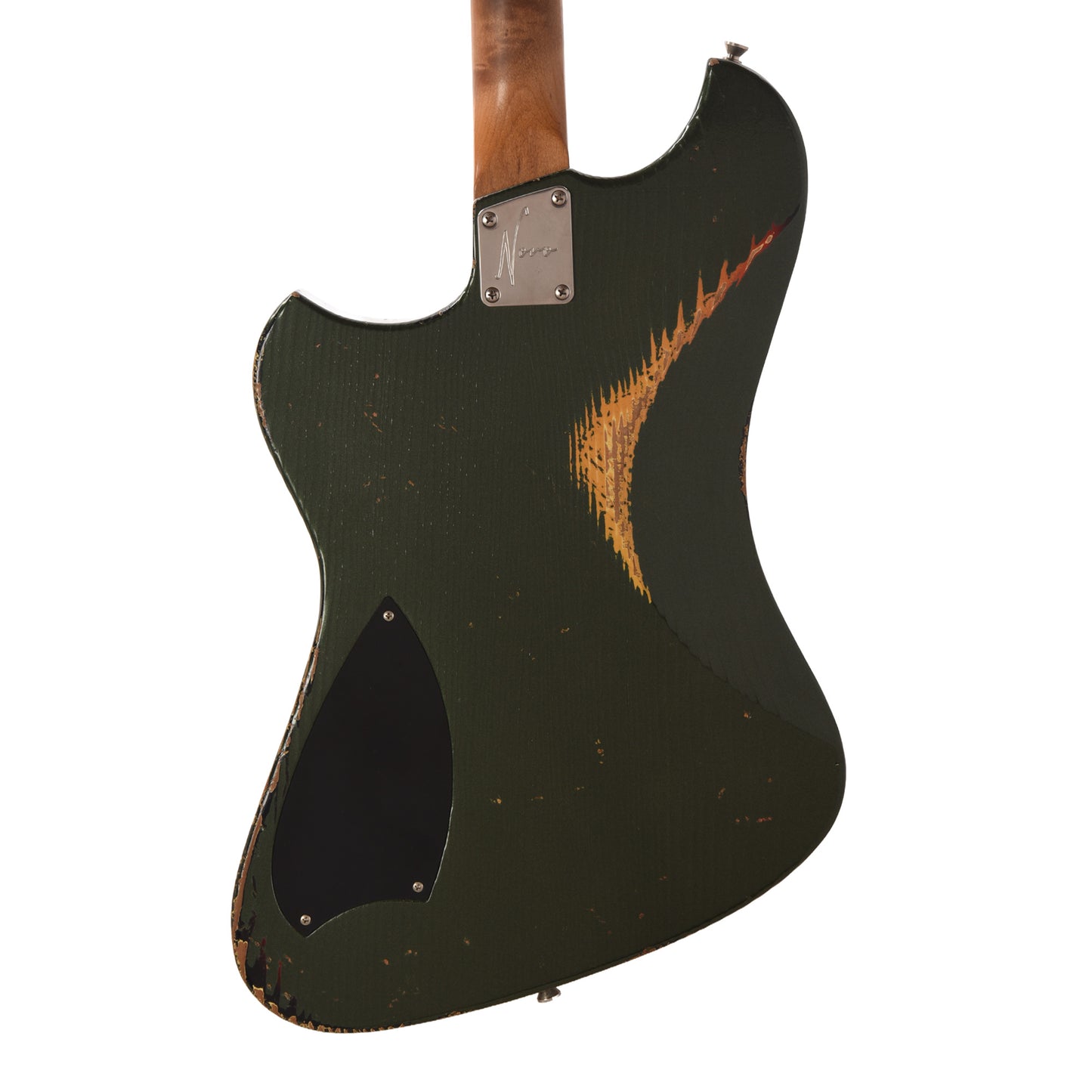 Novo Voltur J Cadillac Green over '64 3-Tone Burst Medium Distress w/ Lollar Gold Foil Electric Guitars