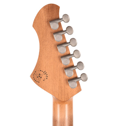Novo Voltur V2 Shoreline Gold Light Distress w/ Fralin Unbucker & Lollar Staple P-90 Pickups Electric Guitars