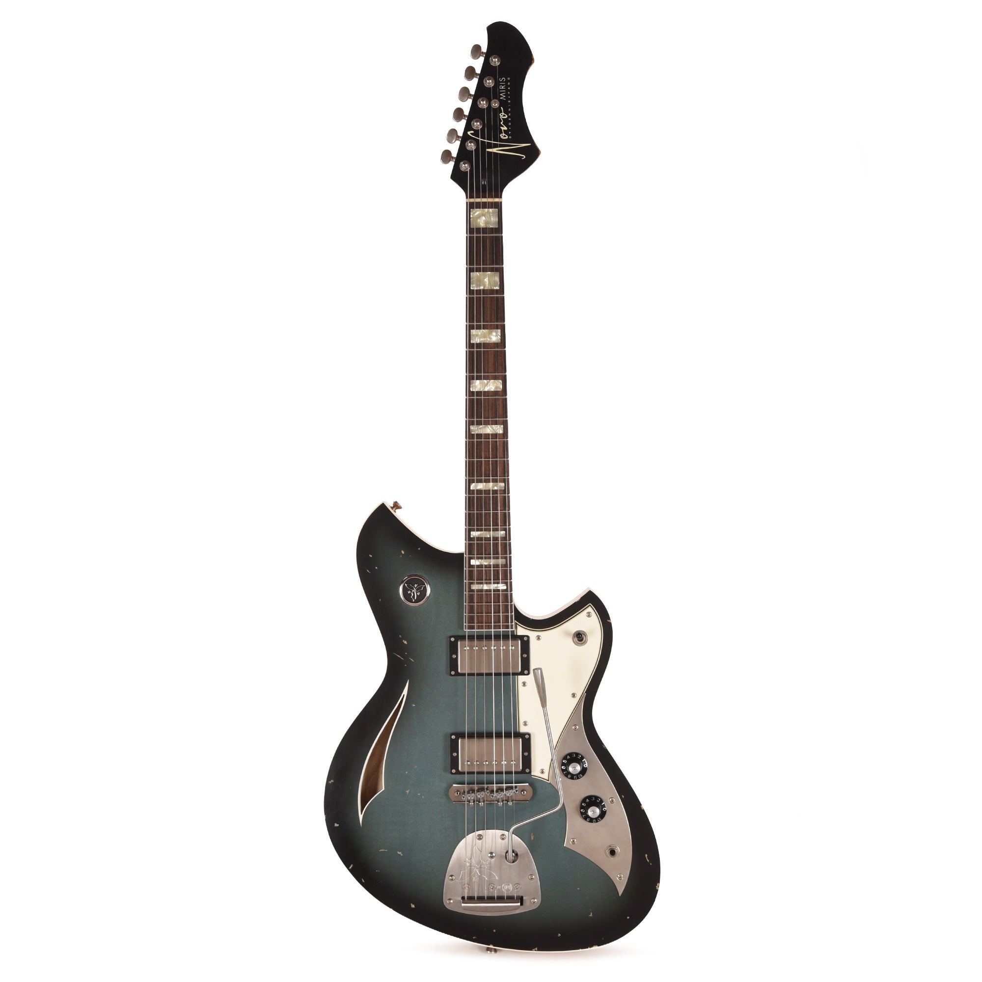 Novo Dealer Limited Miris JHH Pelham Burst Light Distress w/Lollar Low-Wind Imperials Electric Guitars / Semi-Hollow