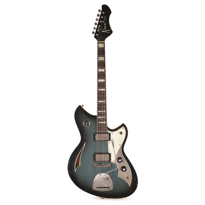 Novo Dealer Limited Miris JHH Pelham Burst Light Distress w/Lollar Low-Wind Imperials Electric Guitars / Semi-Hollow
