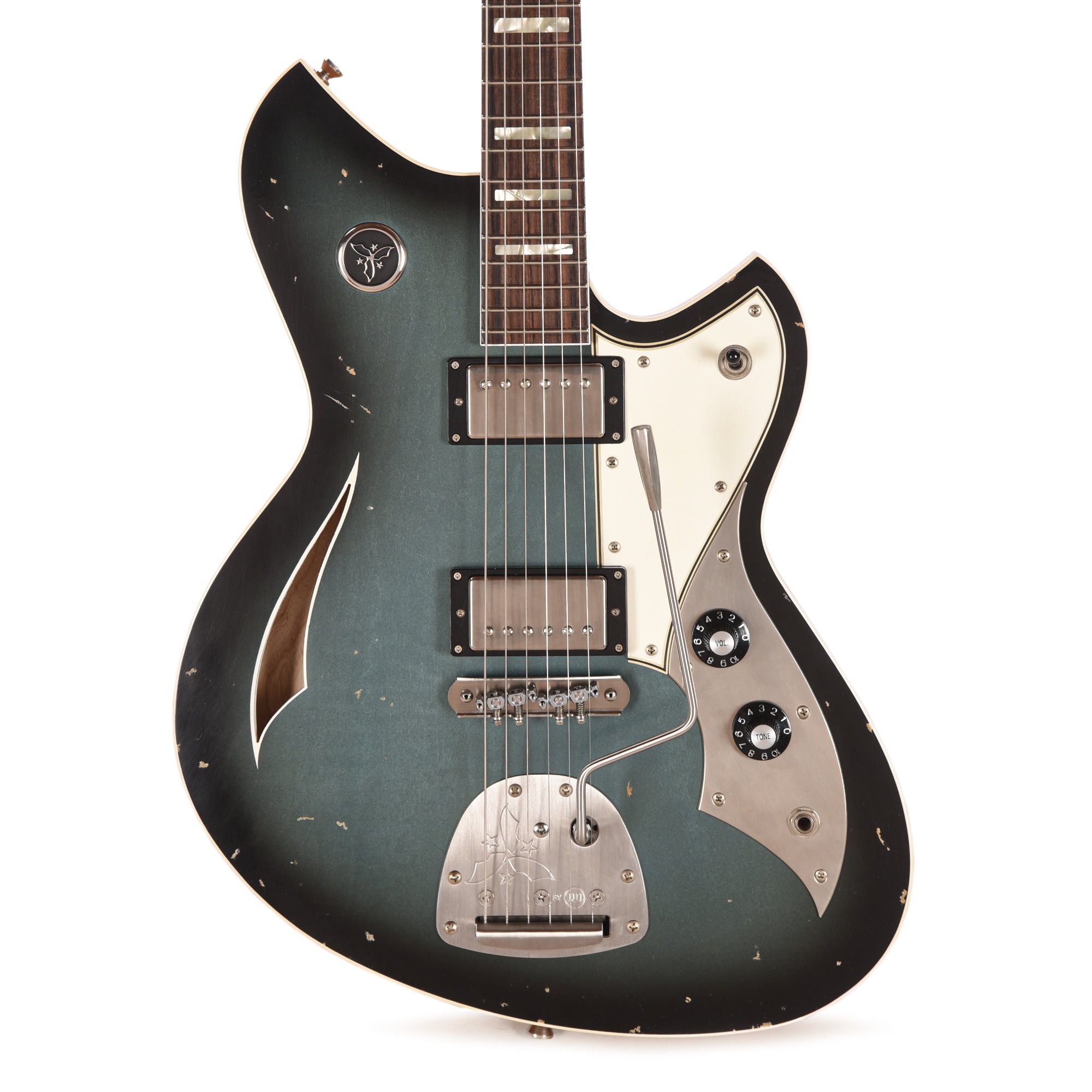 Novo Dealer Limited Miris JHH Pelham Burst Light Distress w/Lollar Low-Wind Imperials Electric Guitars / Semi-Hollow