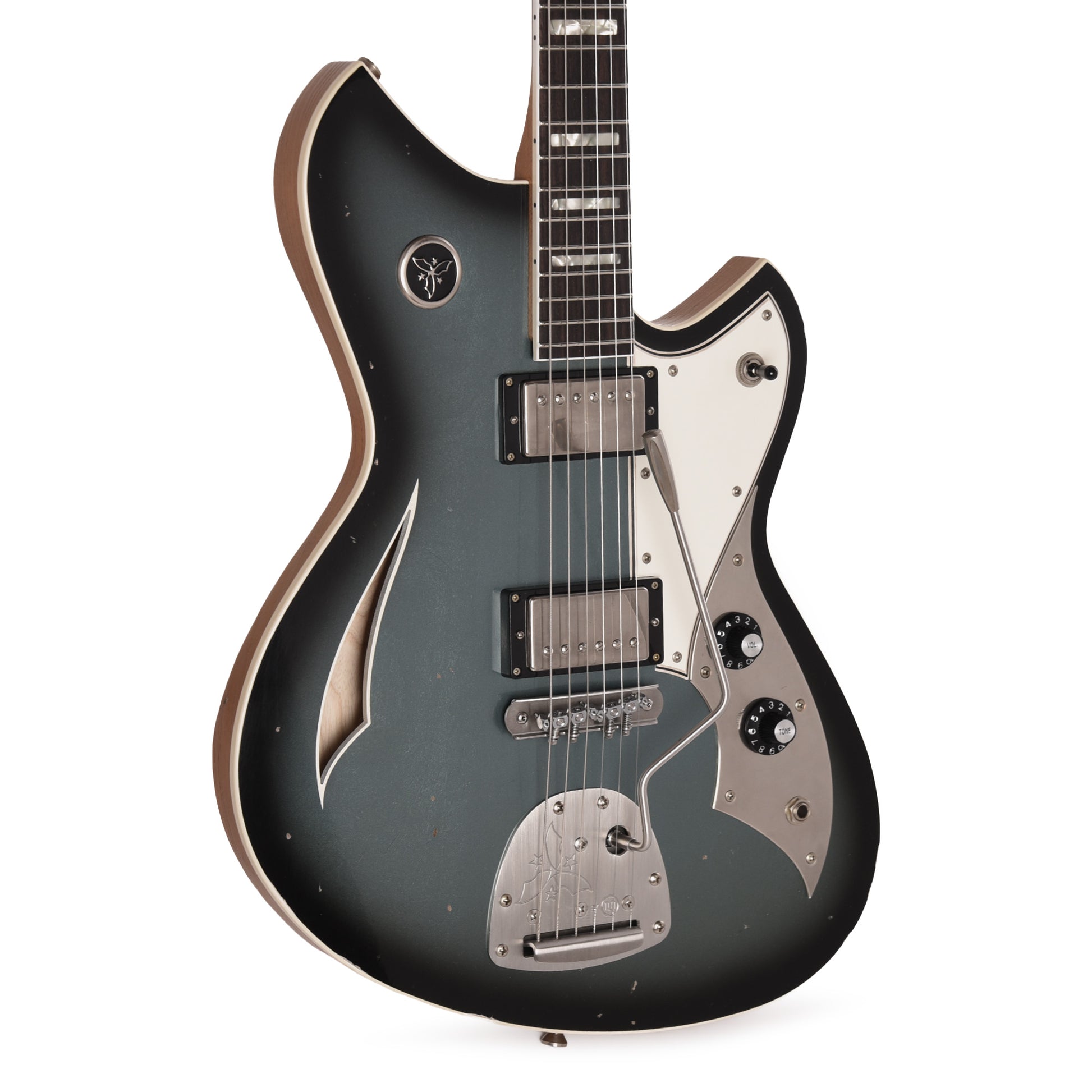 Novo Dealer Limited Miris JHH Pelham Burst Light Distress w/Lollar Low-Wind Imperials Electric Guitars / Semi-Hollow