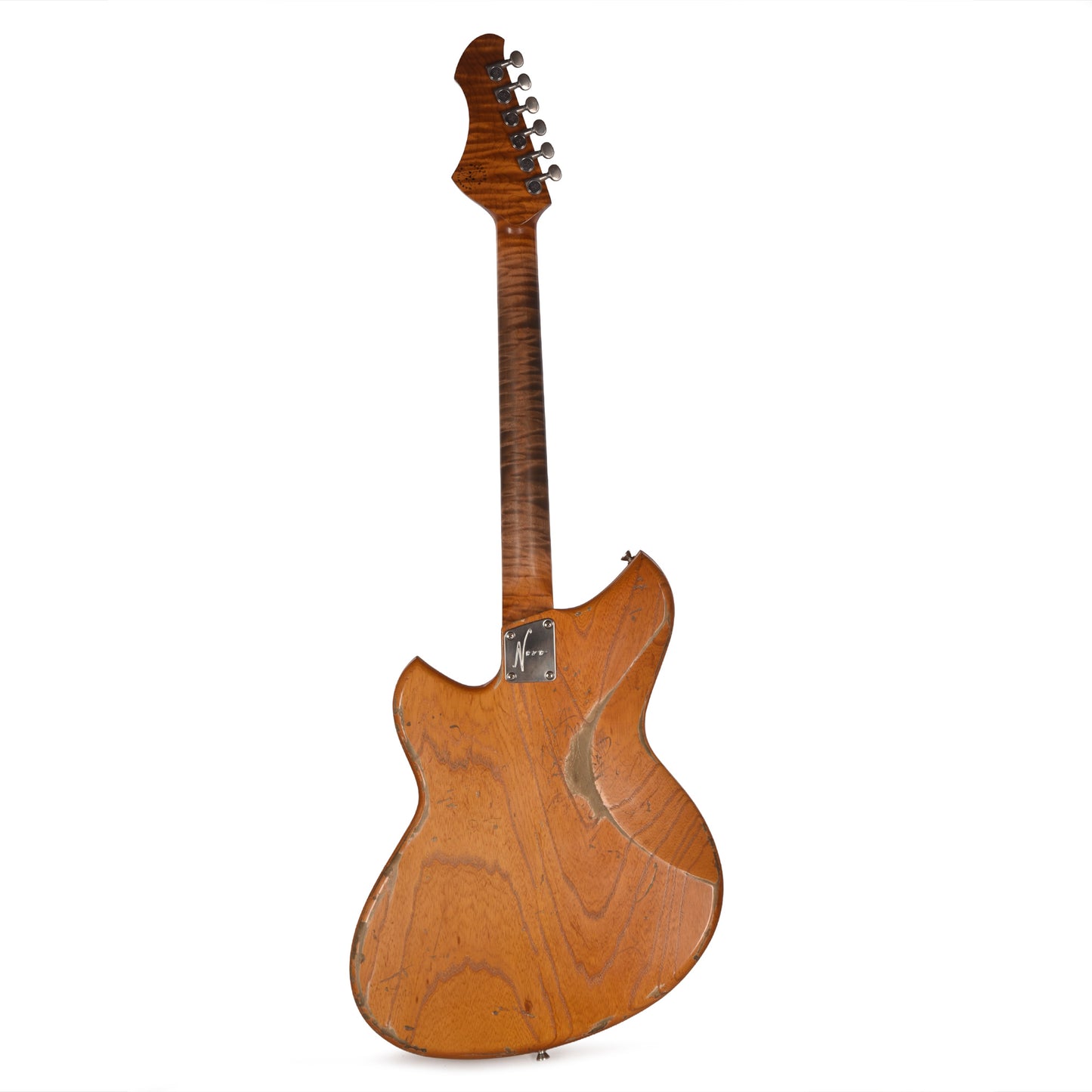 Novo Miris H2 Harmony Burst Medium Distress w/ Fralin Pure PAF Pickups Electric Guitars / Semi-Hollow