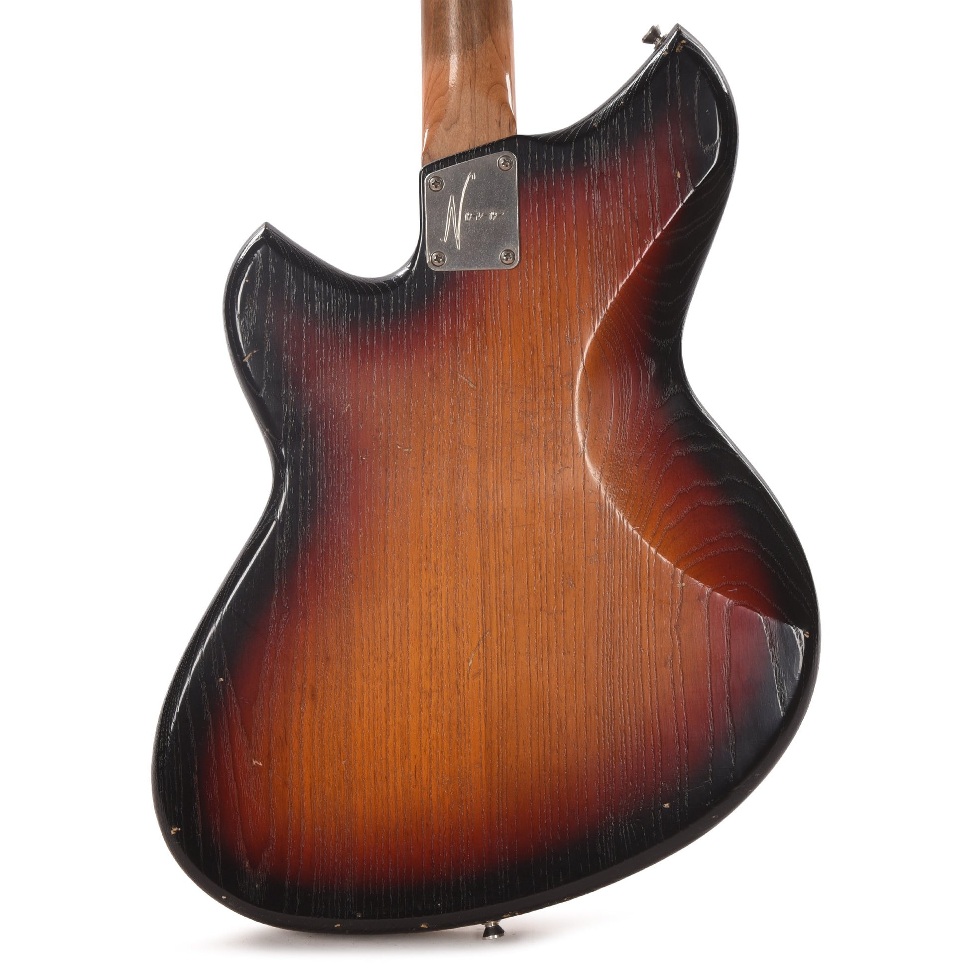 Novo Miris J 3-Tone Burst Light Distress w/Fralin P-90 Pickups Electric Guitars / Semi-Hollow