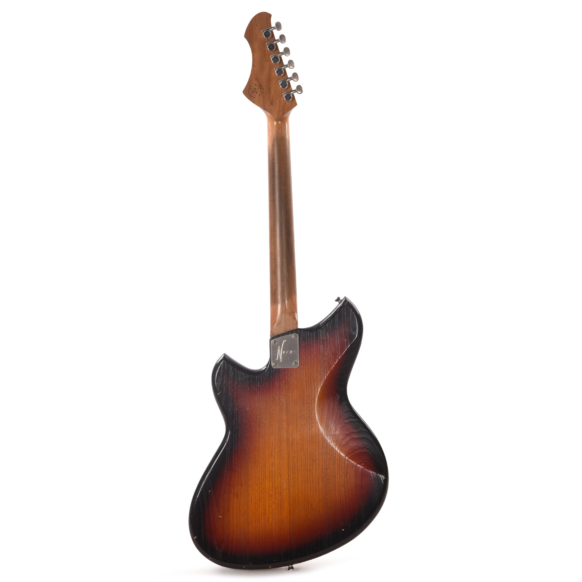 Novo Miris J 3-Tone Burst Light Distress w/Fralin P-90 Pickups Electric Guitars / Semi-Hollow