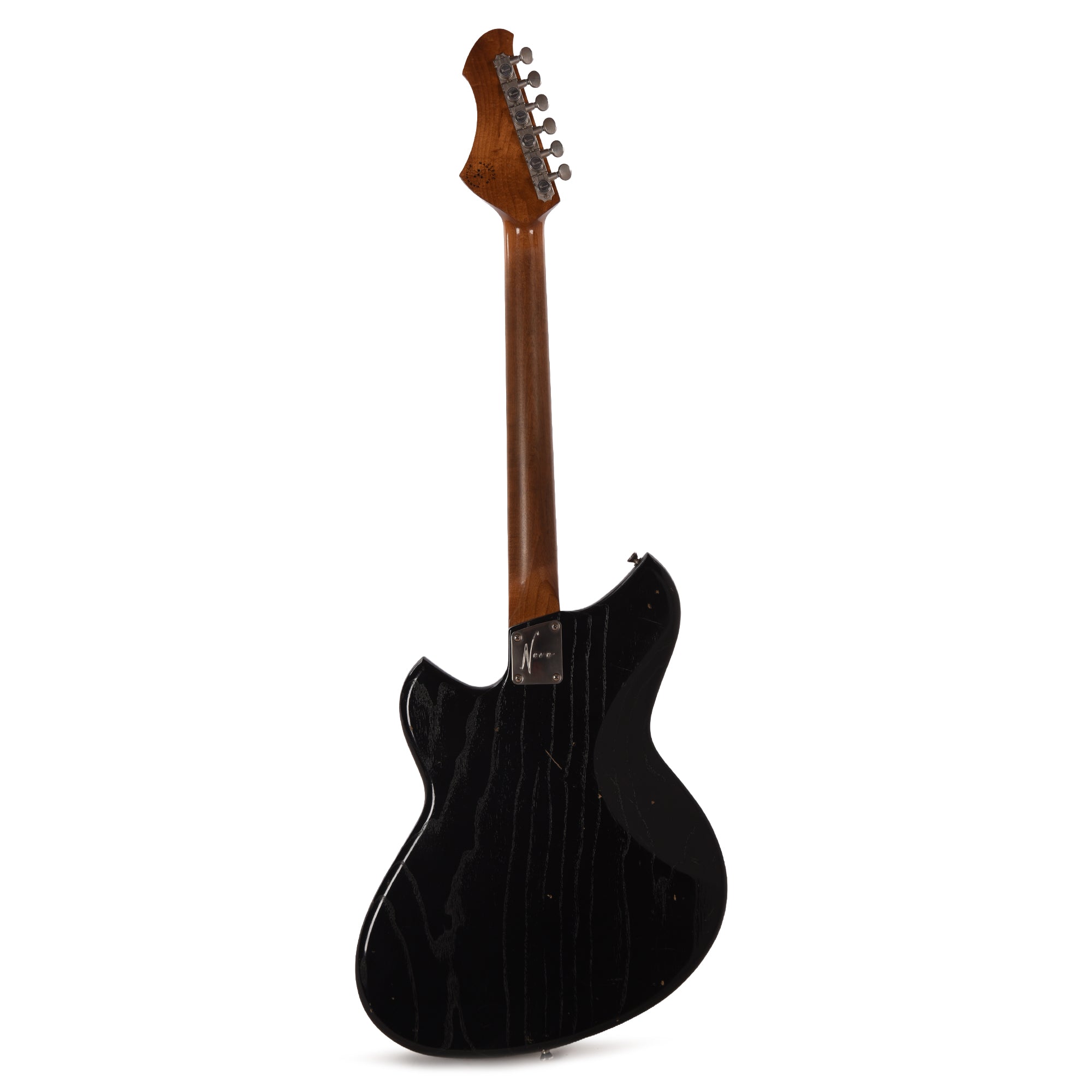 Novo Miris J Bull Black Light Distress w/Fralin P-90 Pickups Electric Guitars / Semi-Hollow