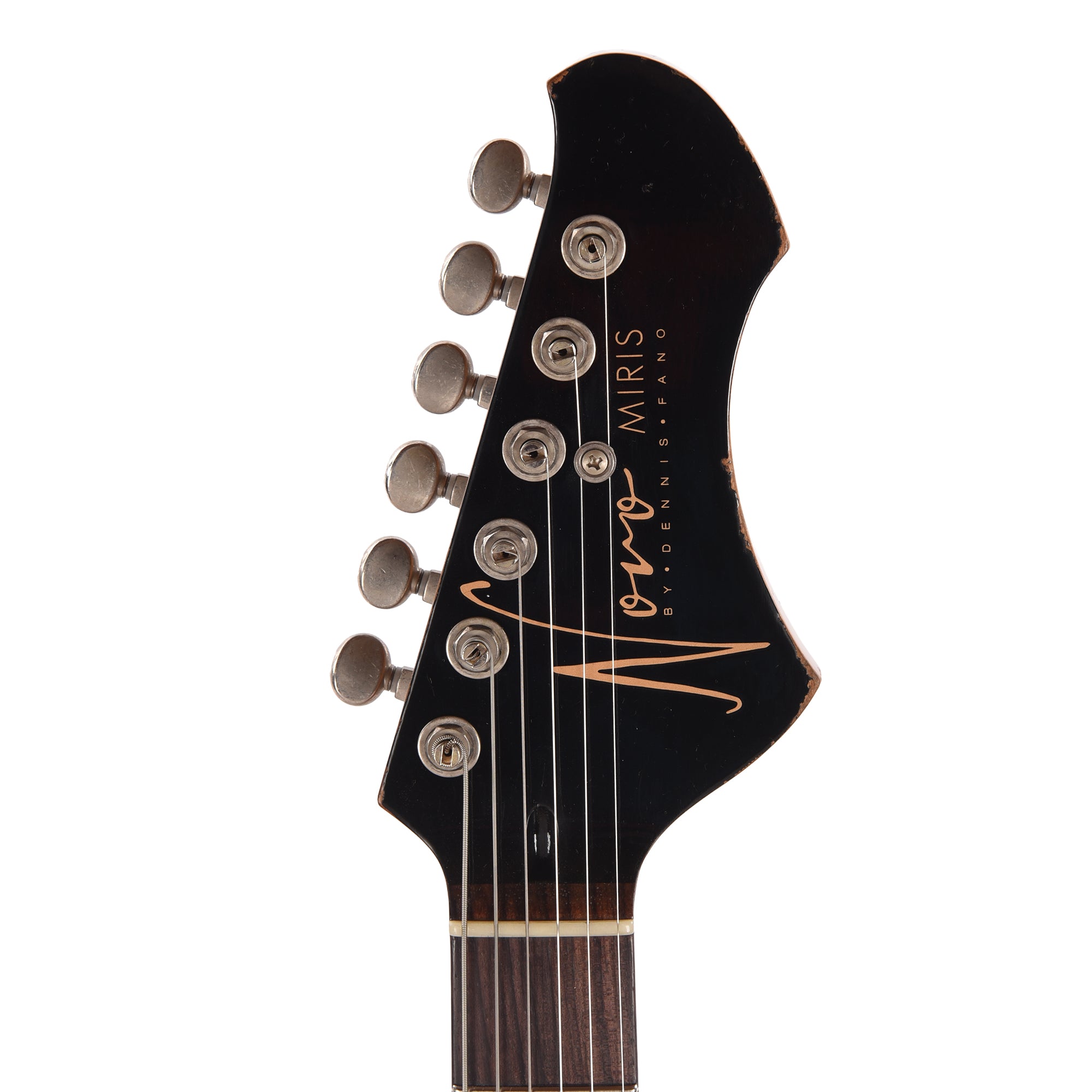 Novo Miris J Bull Black Light Distress w/Fralin P-90 Pickups Electric Guitars / Semi-Hollow