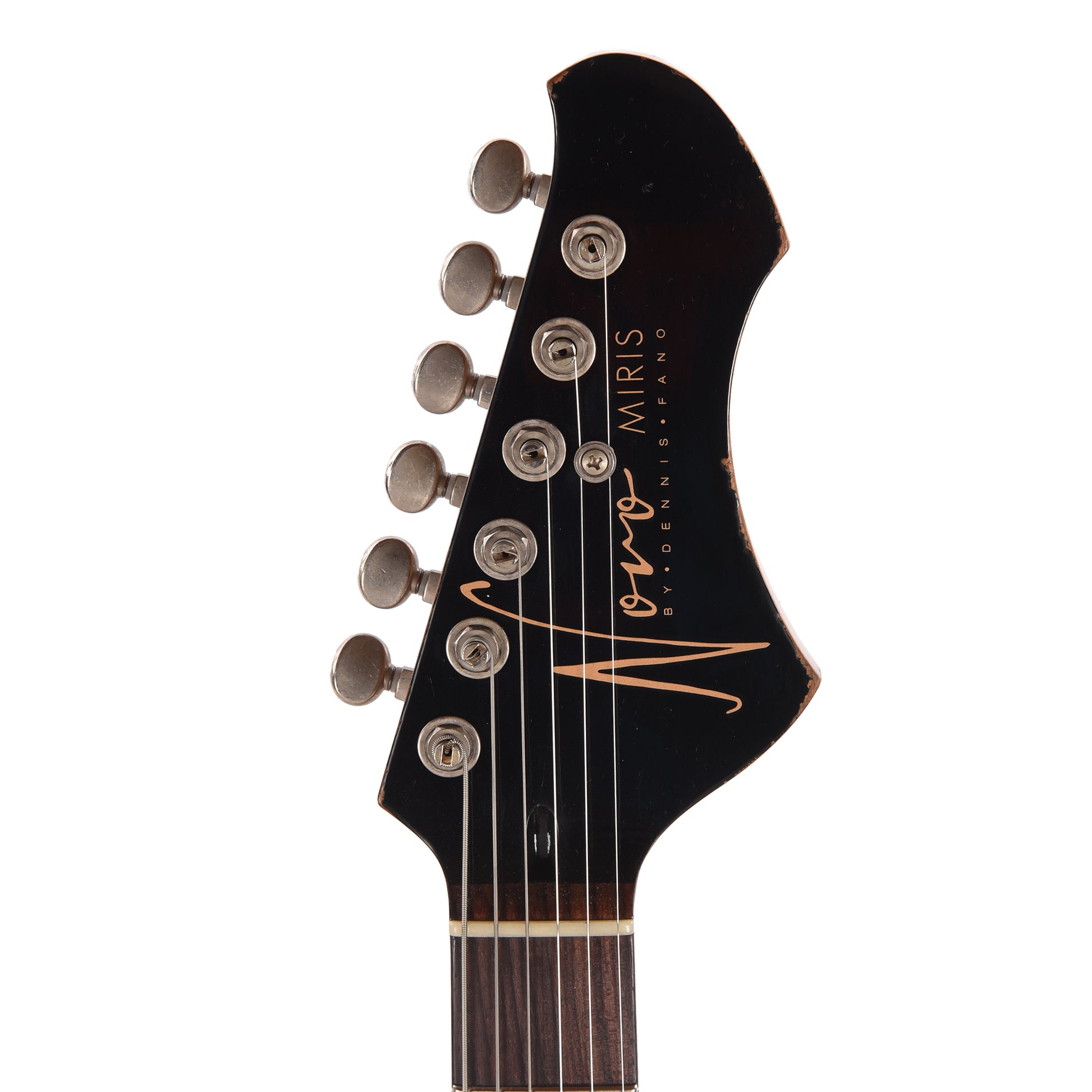 Novo Miris J Bull Black Light Distress w/Fralin P-90 Pickups Electric Guitars / Semi-Hollow