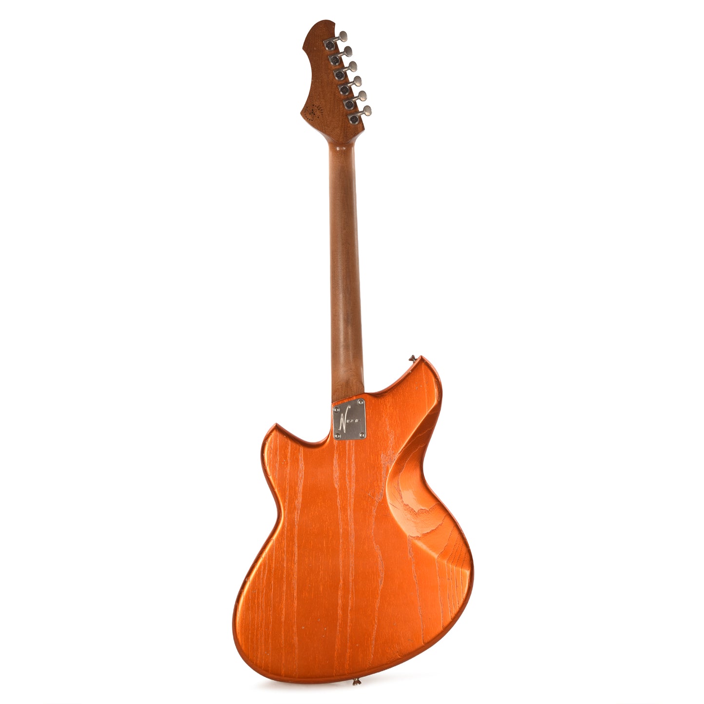 Novo Miris J Candy Apple Orange Light Distress w/Fralin P90s Electric Guitars / Semi-Hollow