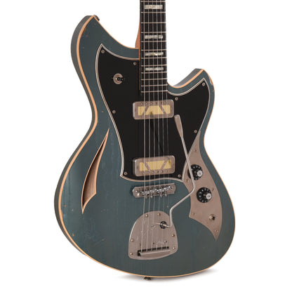Novo Miris J Custom Aged Pelham Blue Light Distress w/Lollar Gold Foils Electric Guitars / Semi-Hollow