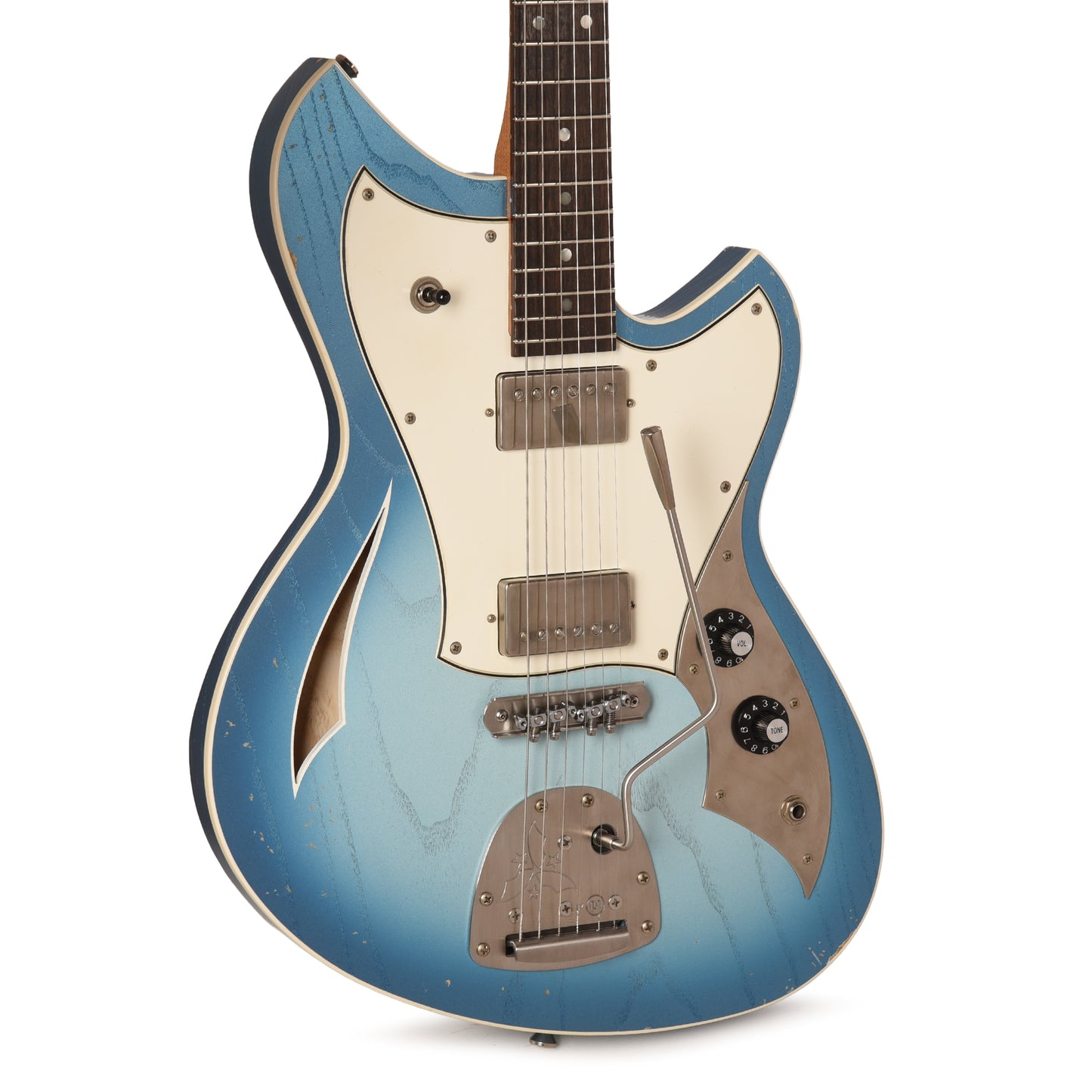 Novo Miris J Lake Sonic Burst Light Distress w/Fralin Pure PAF Humbuckers Electric Guitars / Semi-Hollow