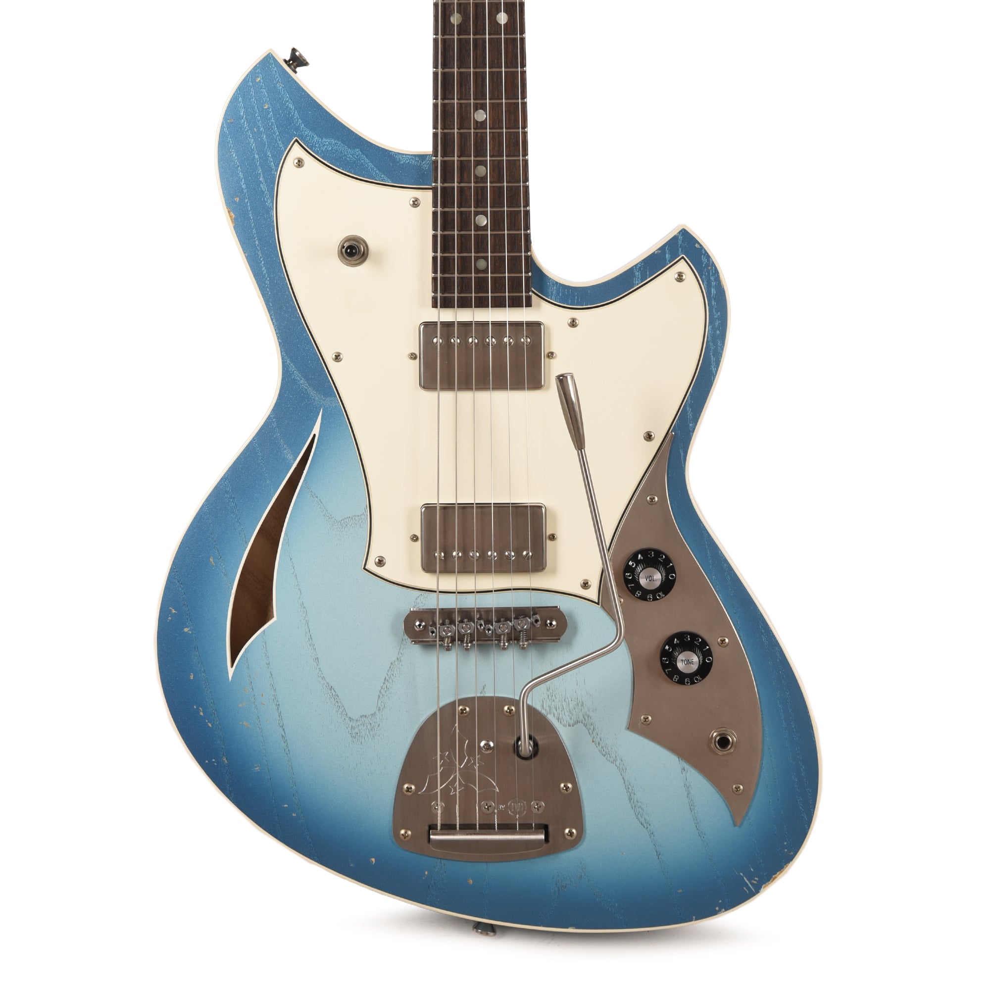 Novo Miris J Lake Sonic Burst Light Distress w/Fralin Pure PAF Humbuckers Electric Guitars / Semi-Hollow